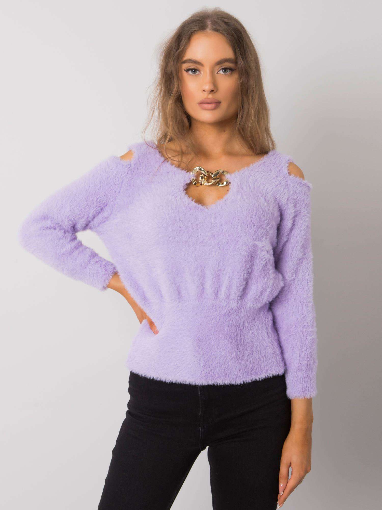 Sweater-LC-SW-7033.27X-Light Purple