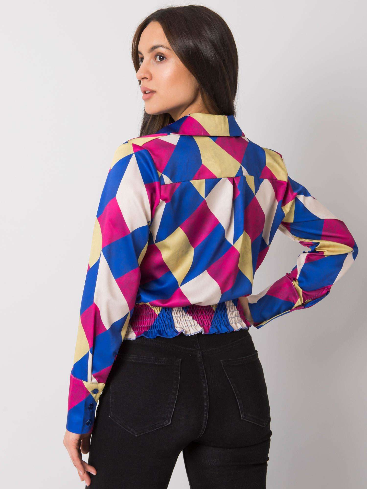 Blouse-DHJ-BZ-15251.82-dark blue