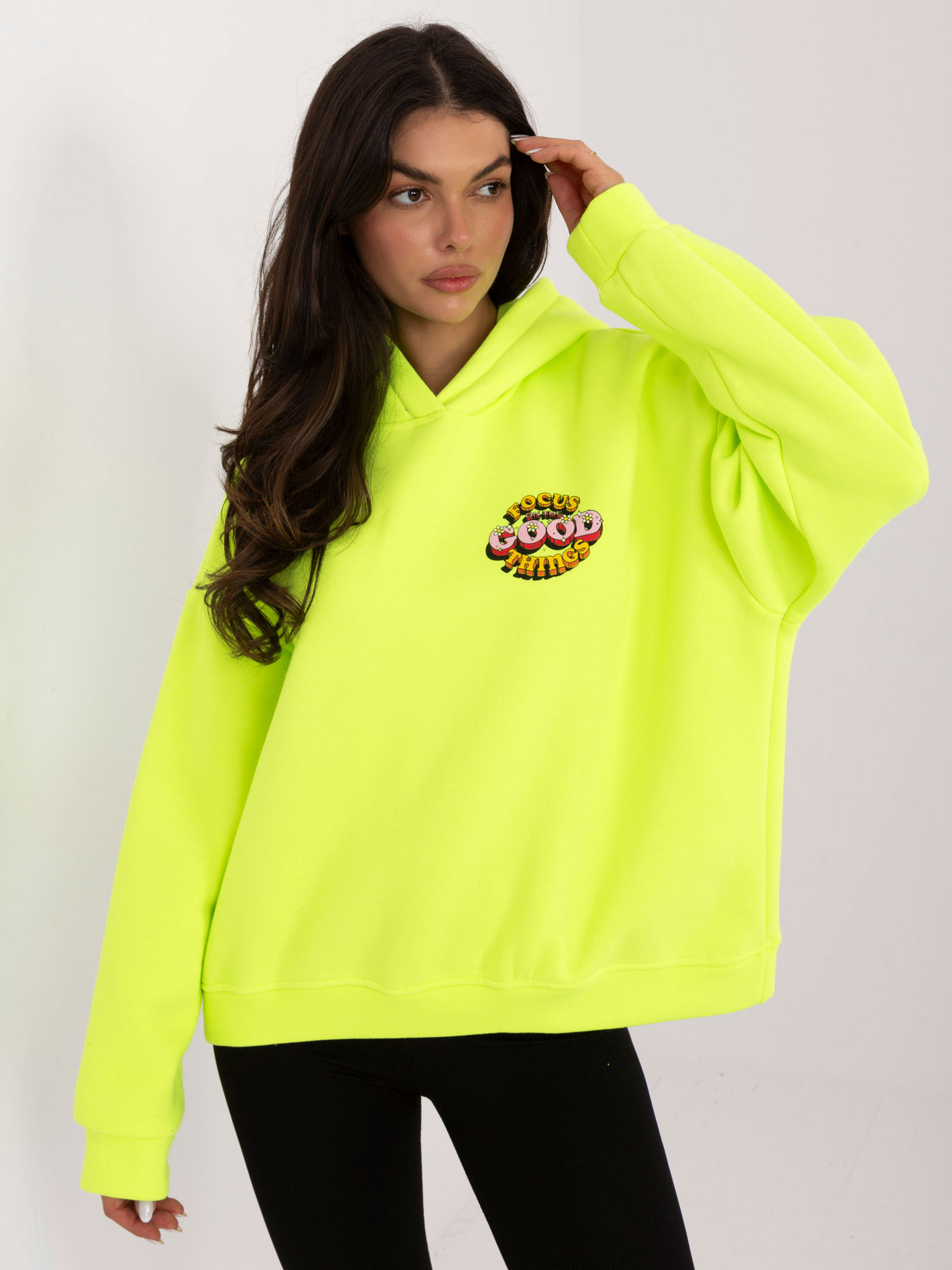 Sweatshirt-MJ-BL-H2503.70-fluo yellow