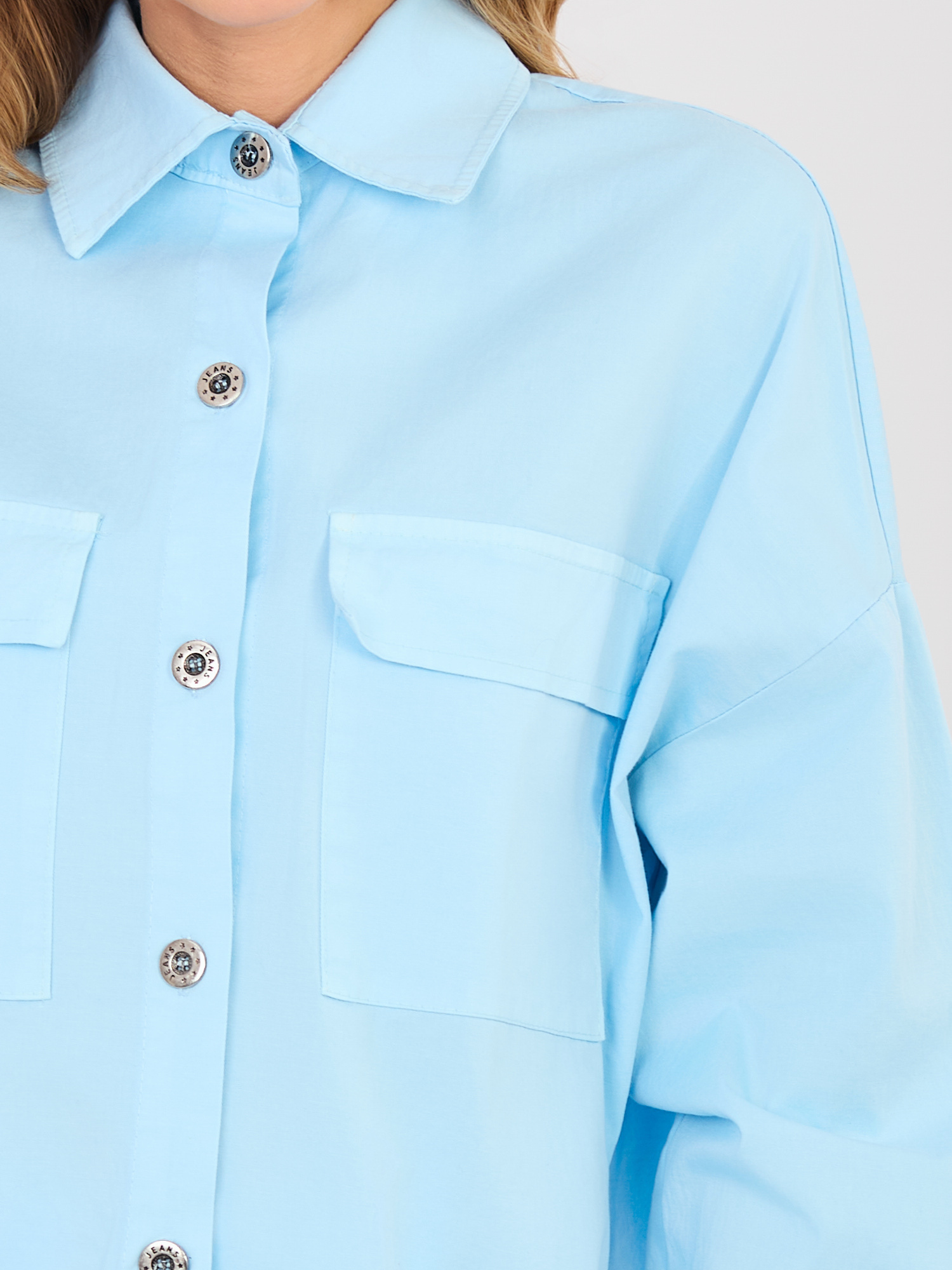 Světle modrá dámská košile