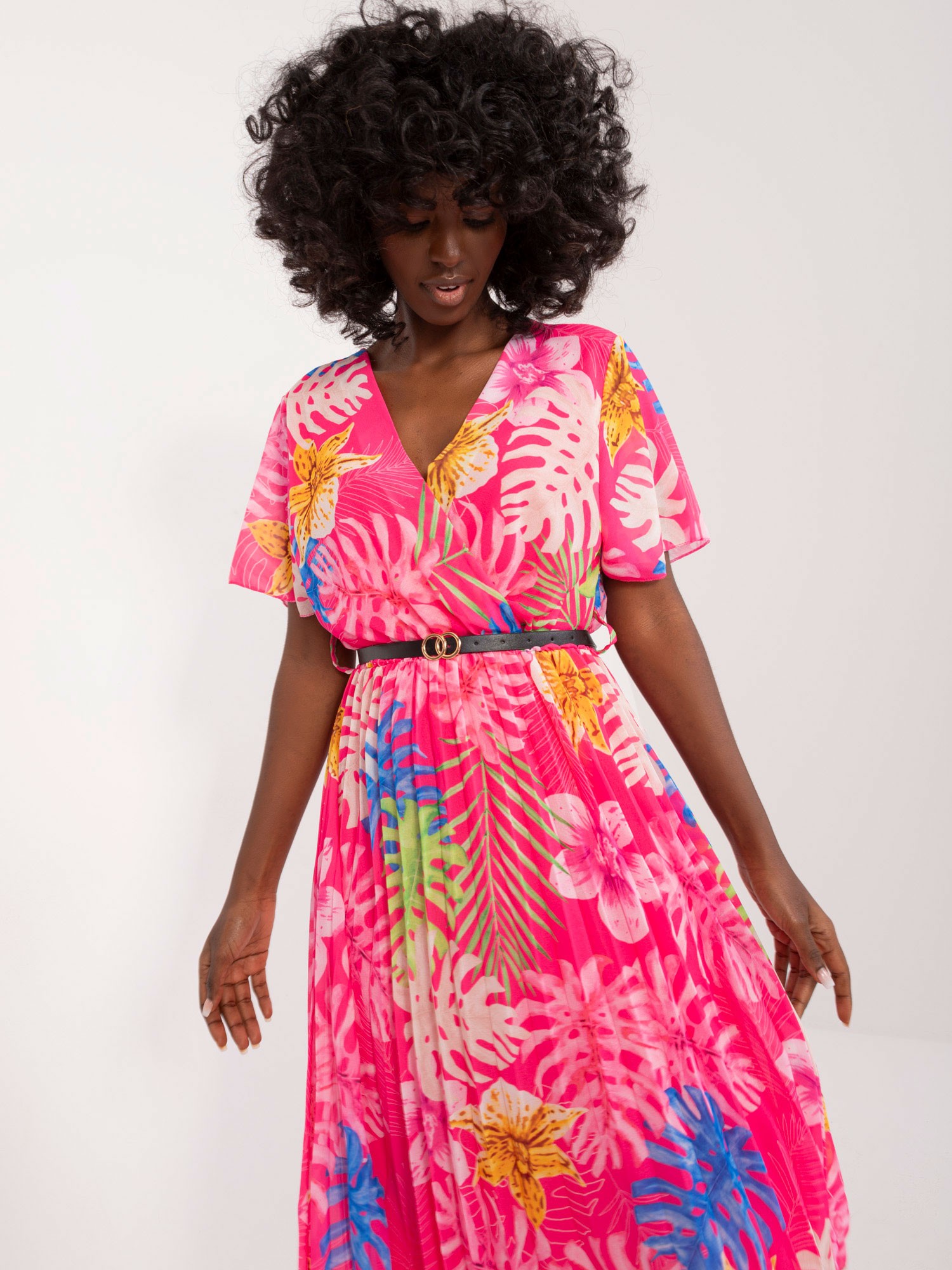 Dress-DHJ-SK-13162-3.90-dark pink