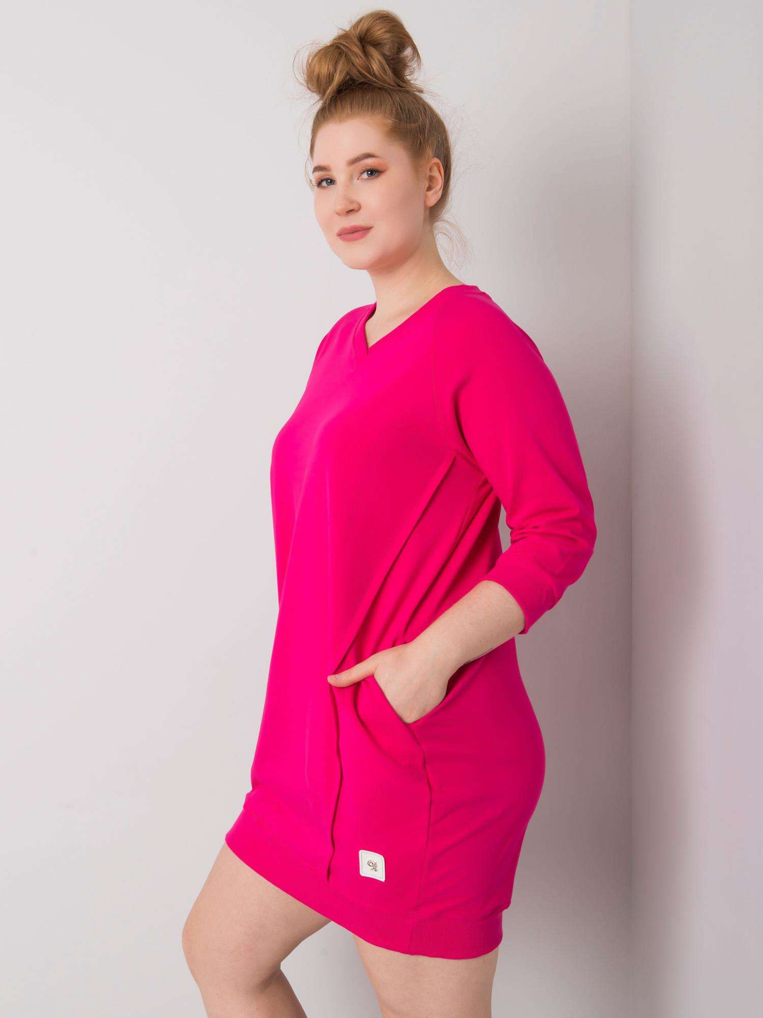 Dress-RV-SK-6847.59P-Fuchsia