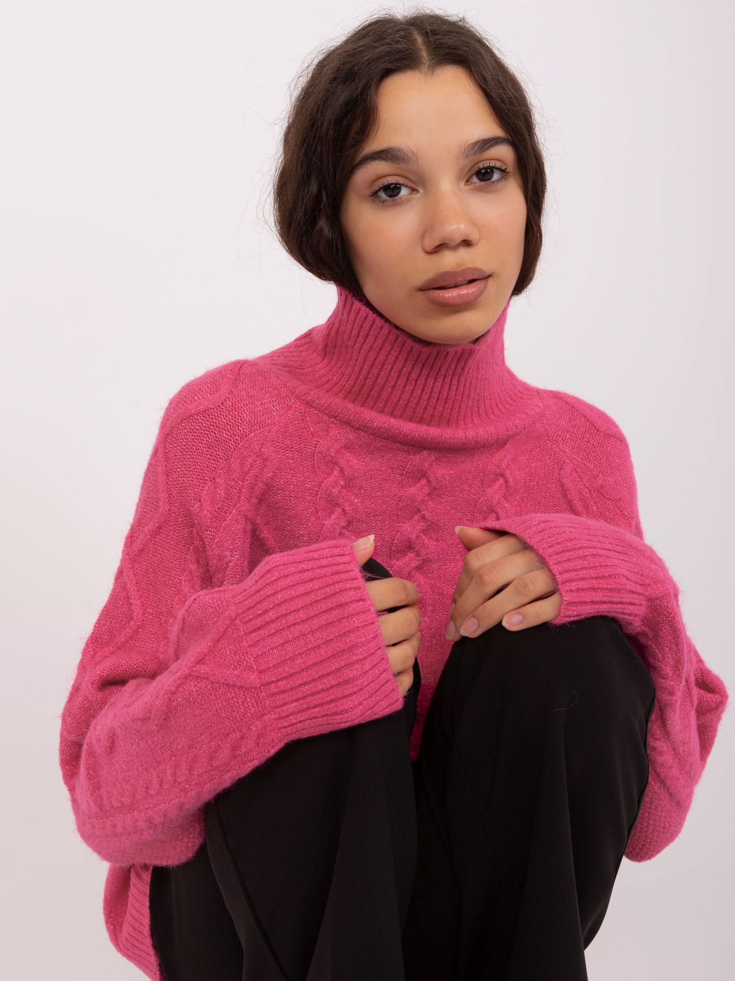 Sweater-AT-SW-2355-2.30X-Dark Pink