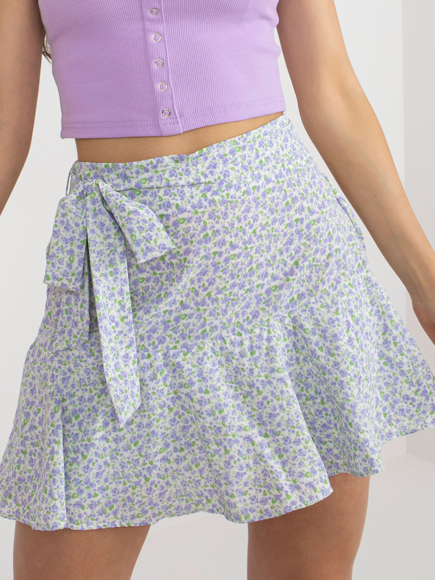 Skirt-NM-SD-AB031.56P-Light Purple