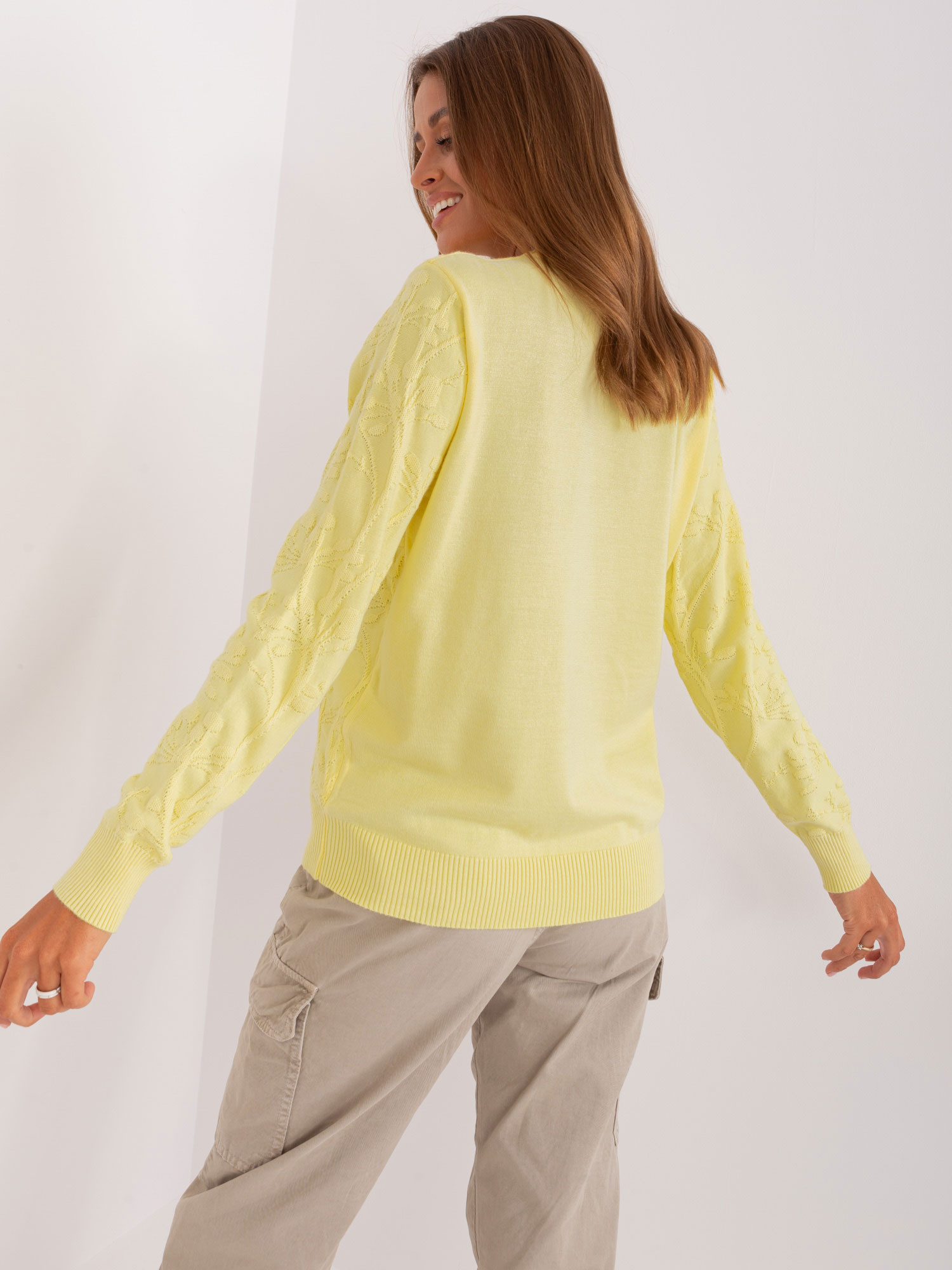 Sweater-AT-SW-2231.99P-Light Yellow