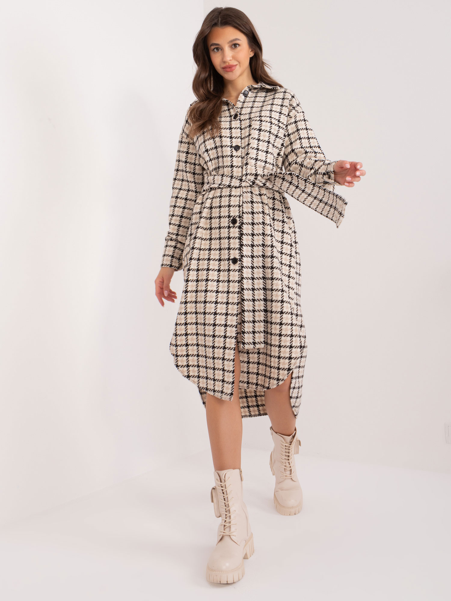 Dress-LK-SK-509521.48-black-beige