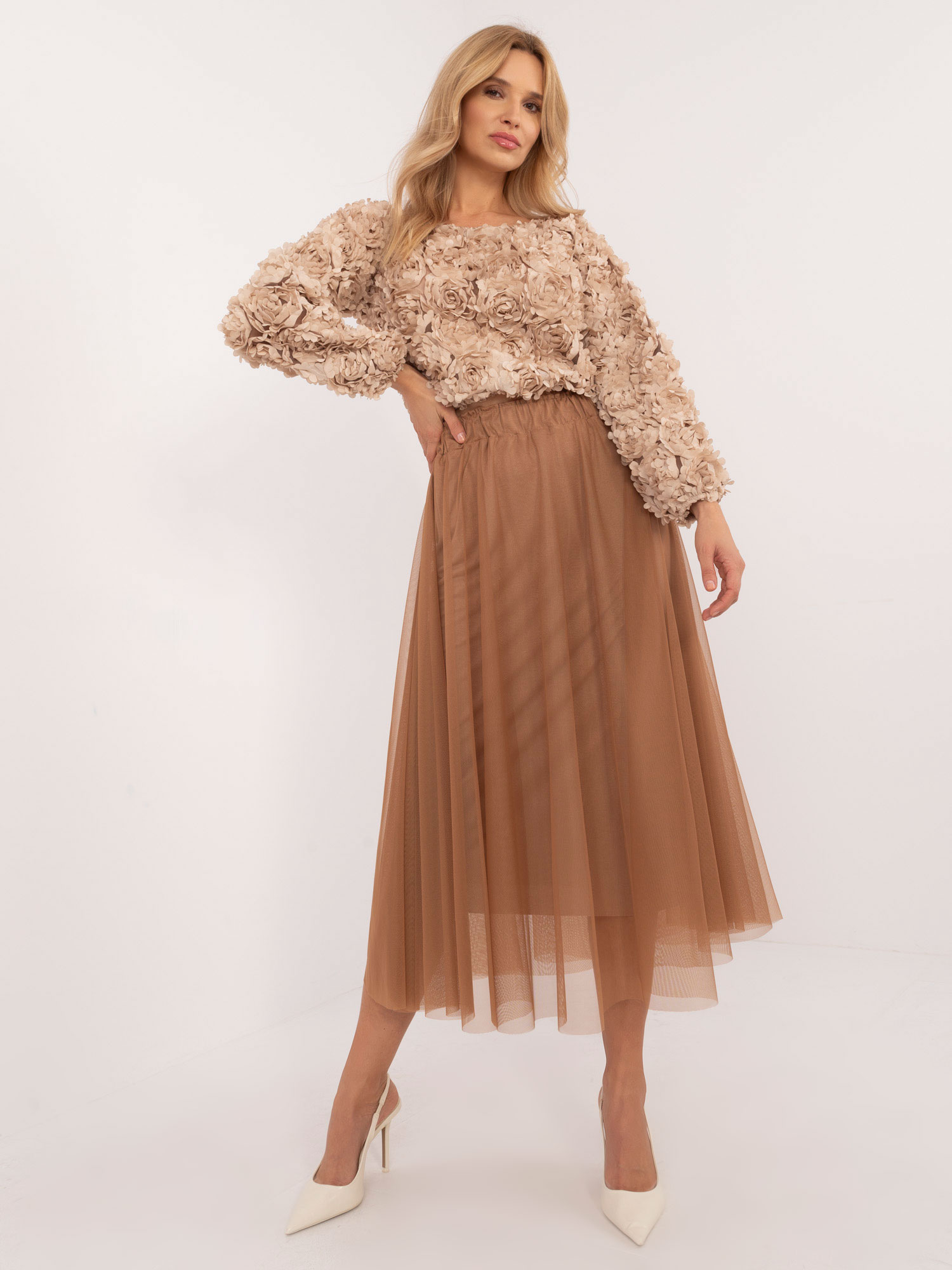 Skirt-DHJ-SD-19568.13X-camel