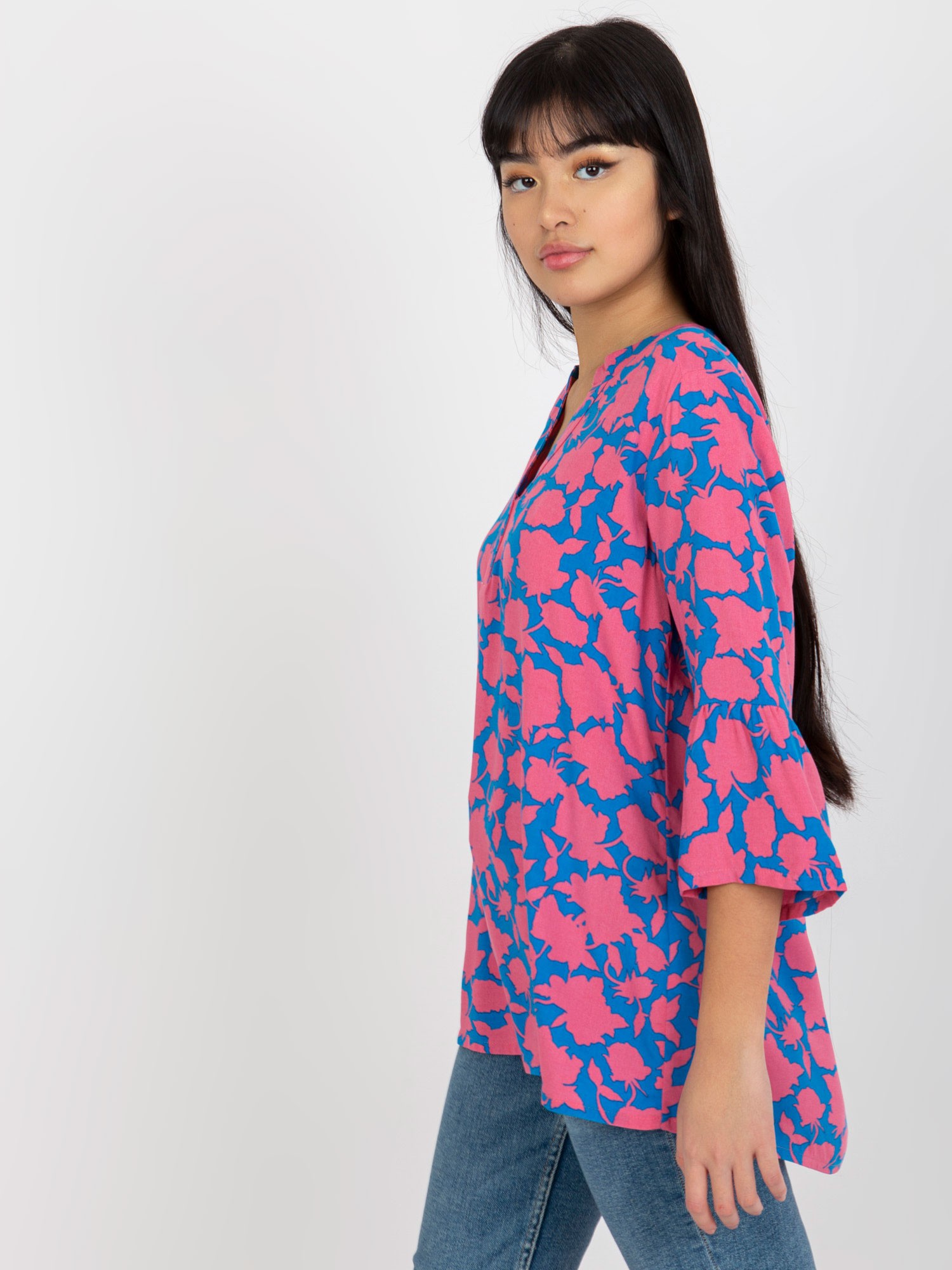 Blouse-D73771M11062C-pink