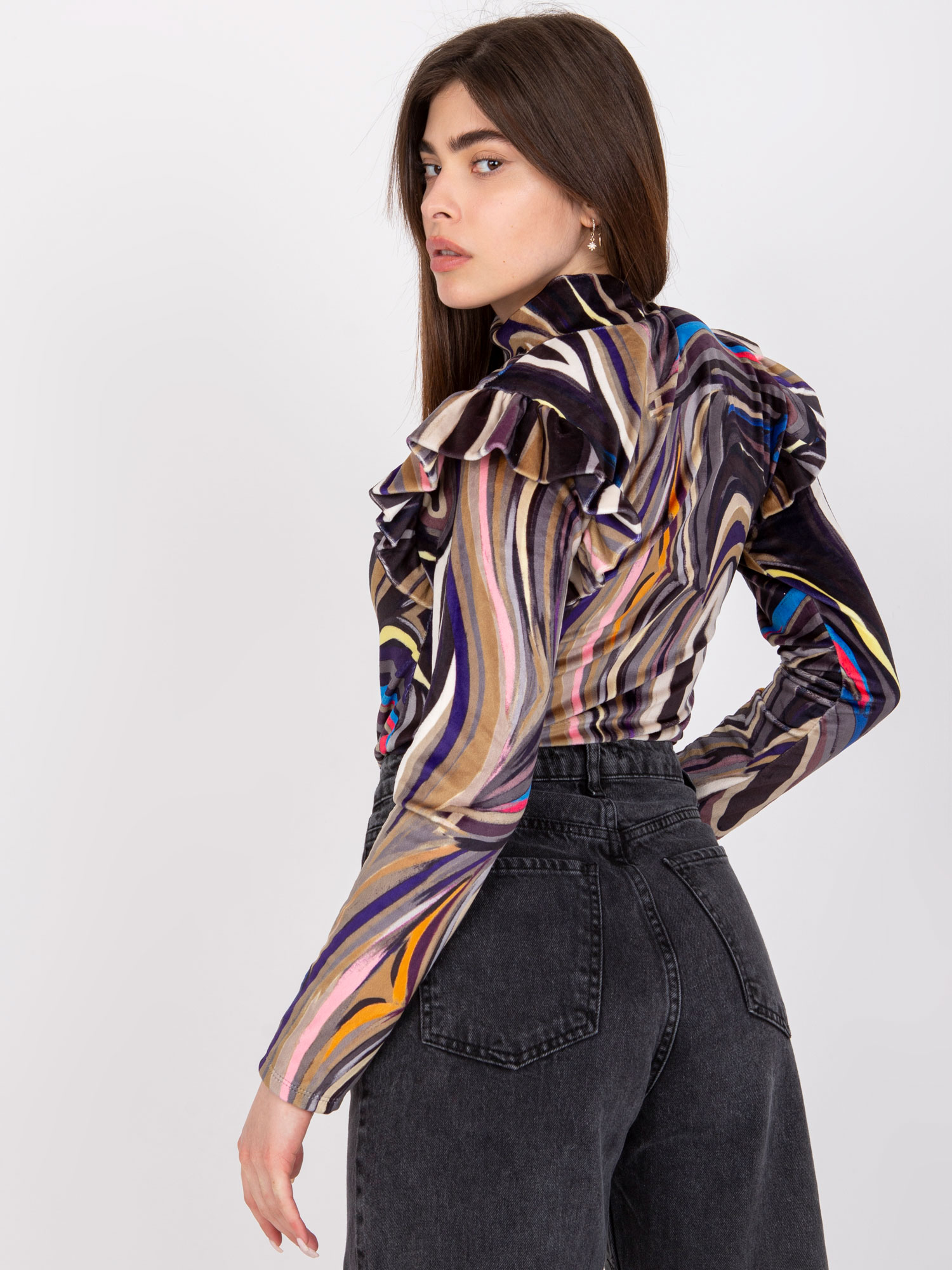 Blouse-DHJ-BZ-6533C.90-black-beige