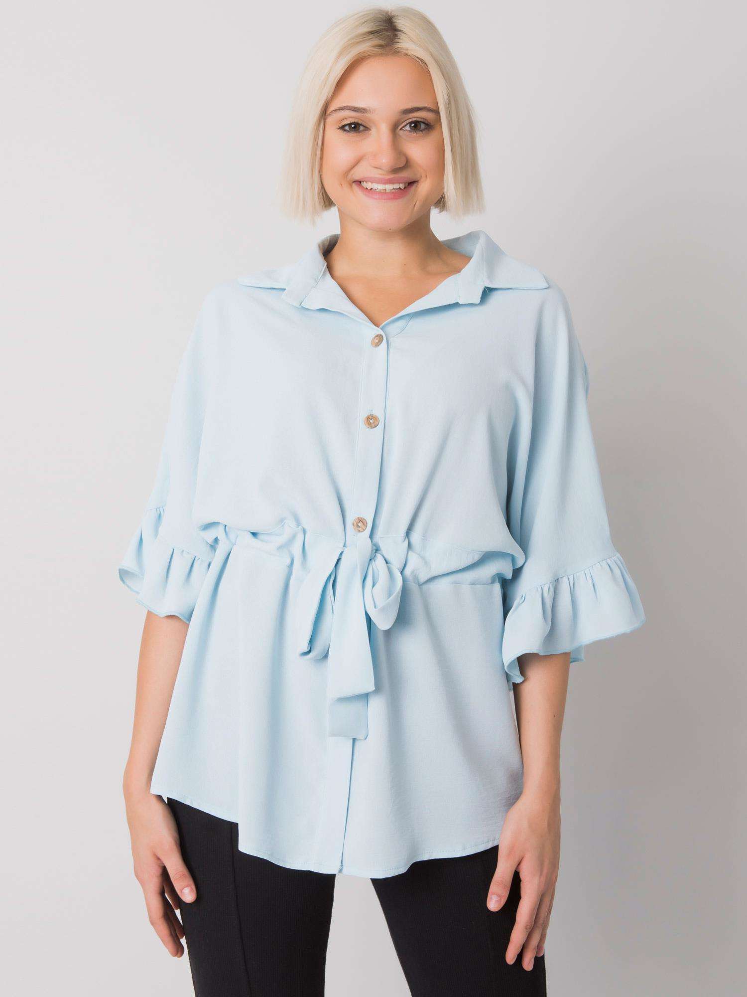 Blouse-CHA-BZ-3576.25-light Blue