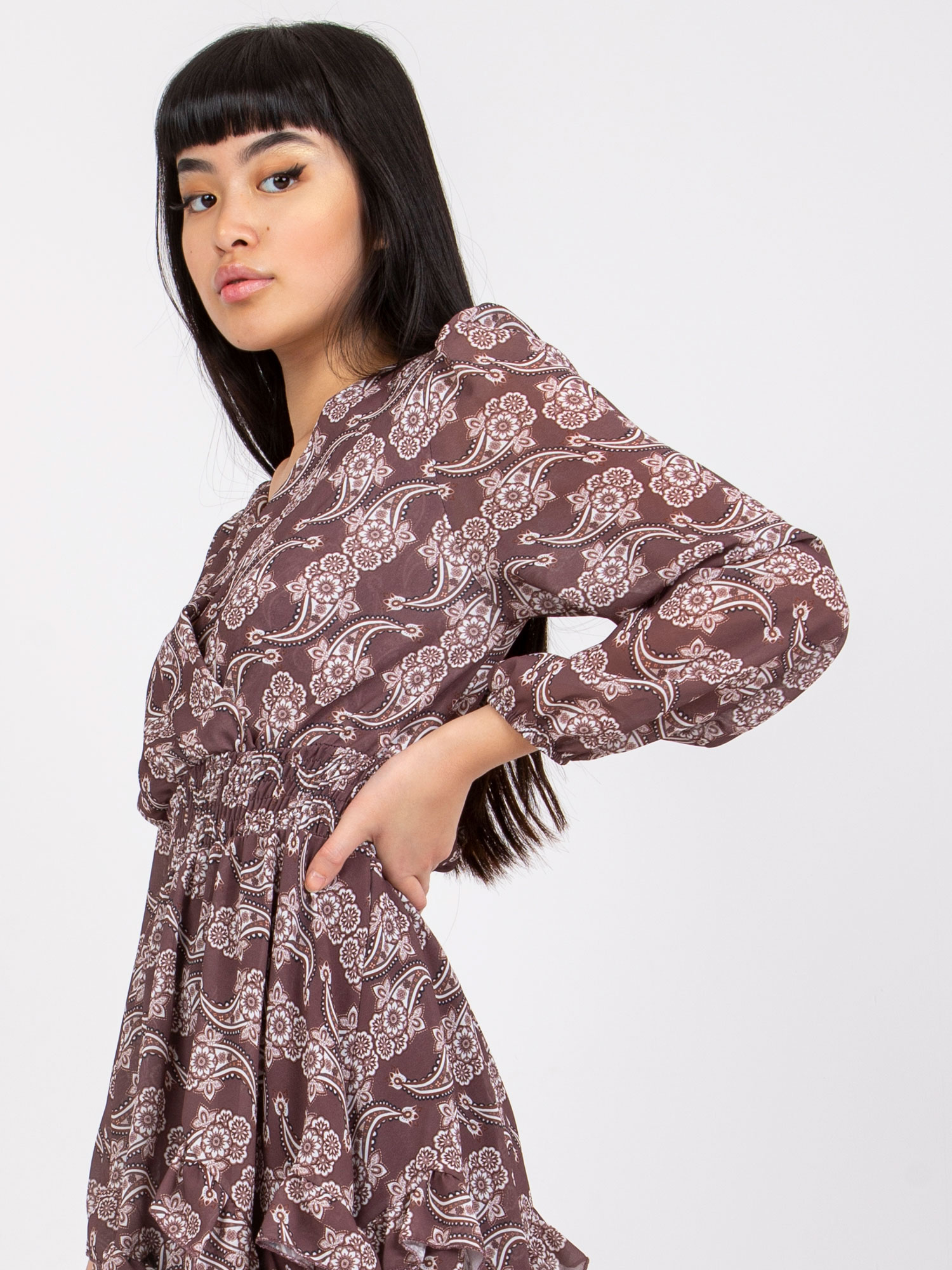 Dress-TW-SK-BI-0928-3.48-brown