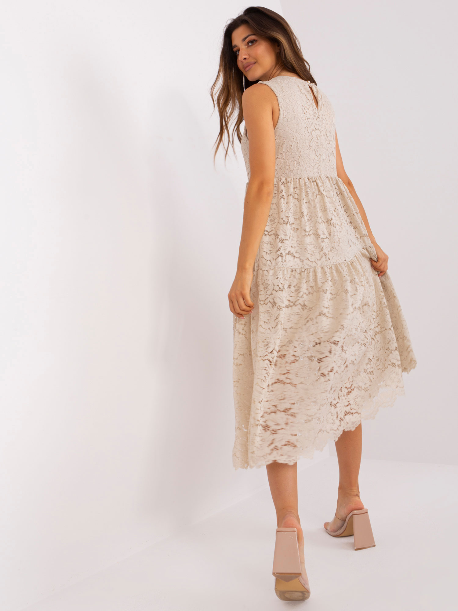 Dress-TW-SK-BI-8246.37X-beige