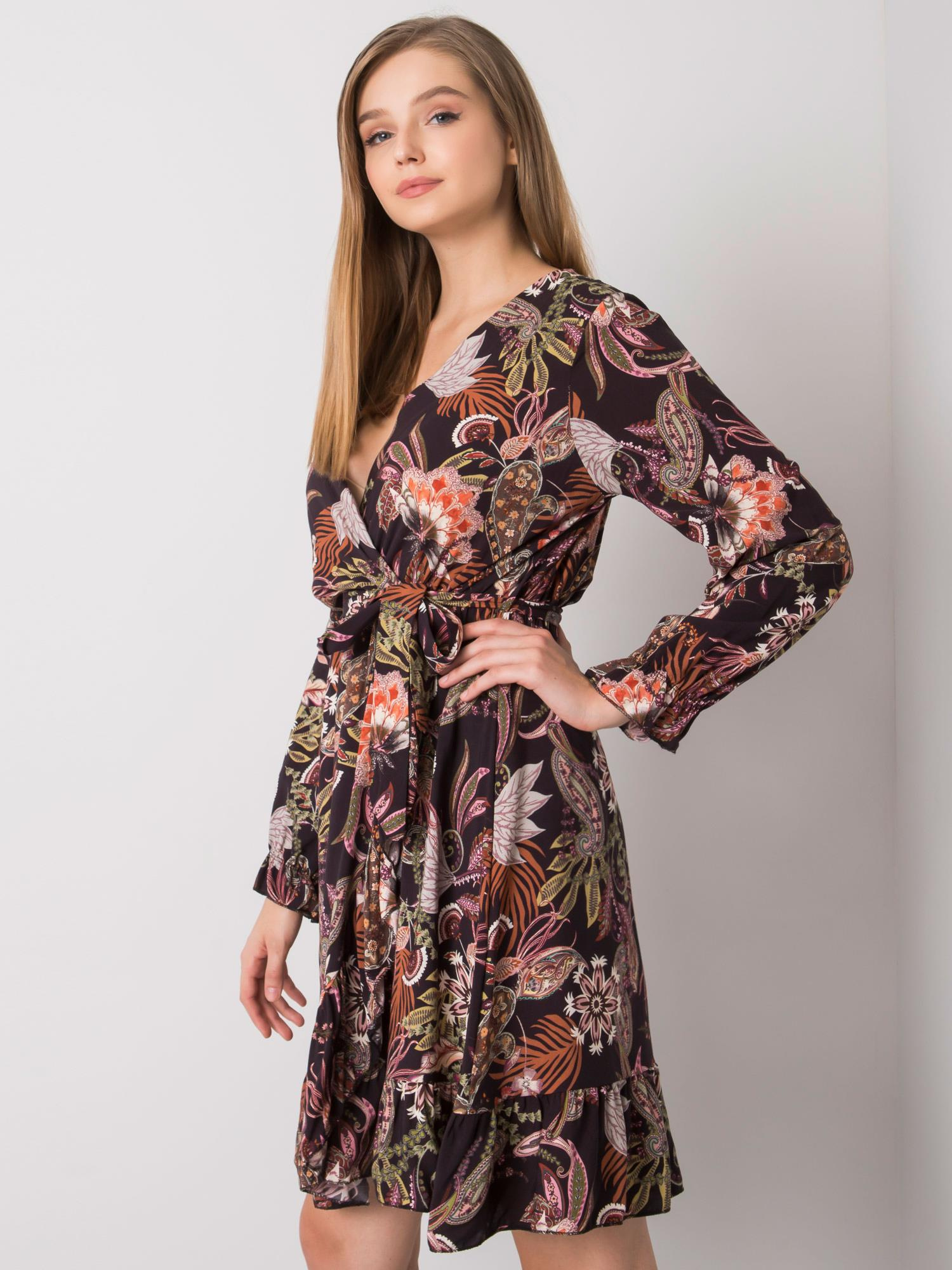 Dress-TW-SK-BI-H2515.38X-black-beige