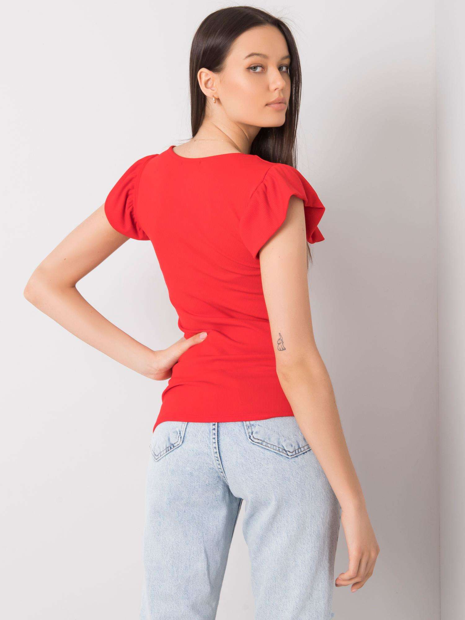 Blouse-DHJ-BZ-13301.34P-red