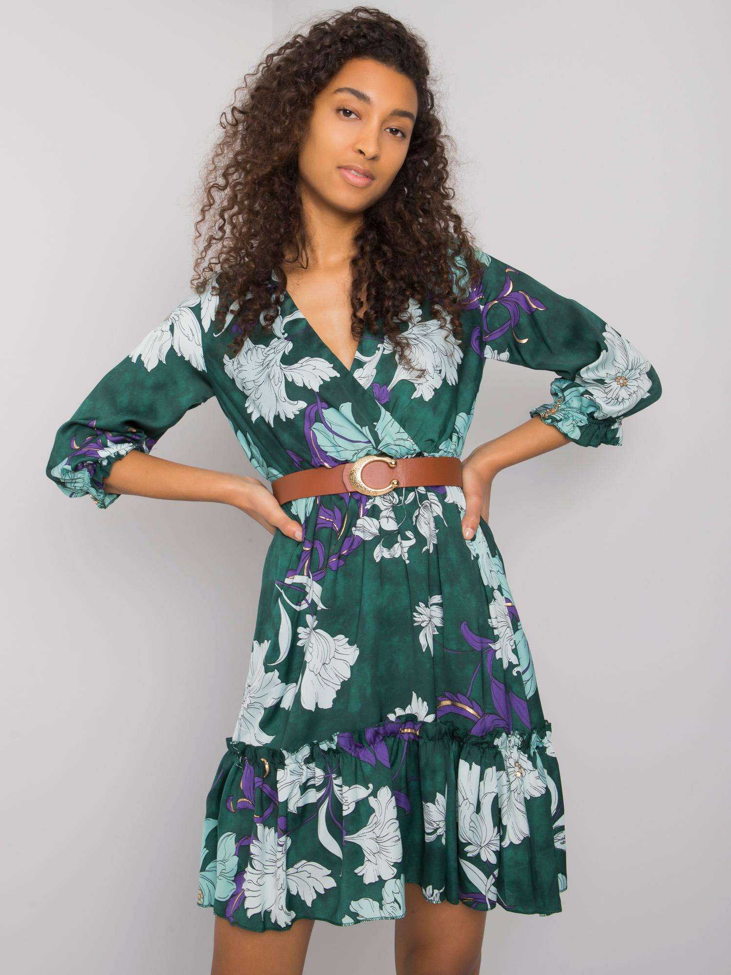 Dress-LC-SK-22K-3039.51P-Dark Green