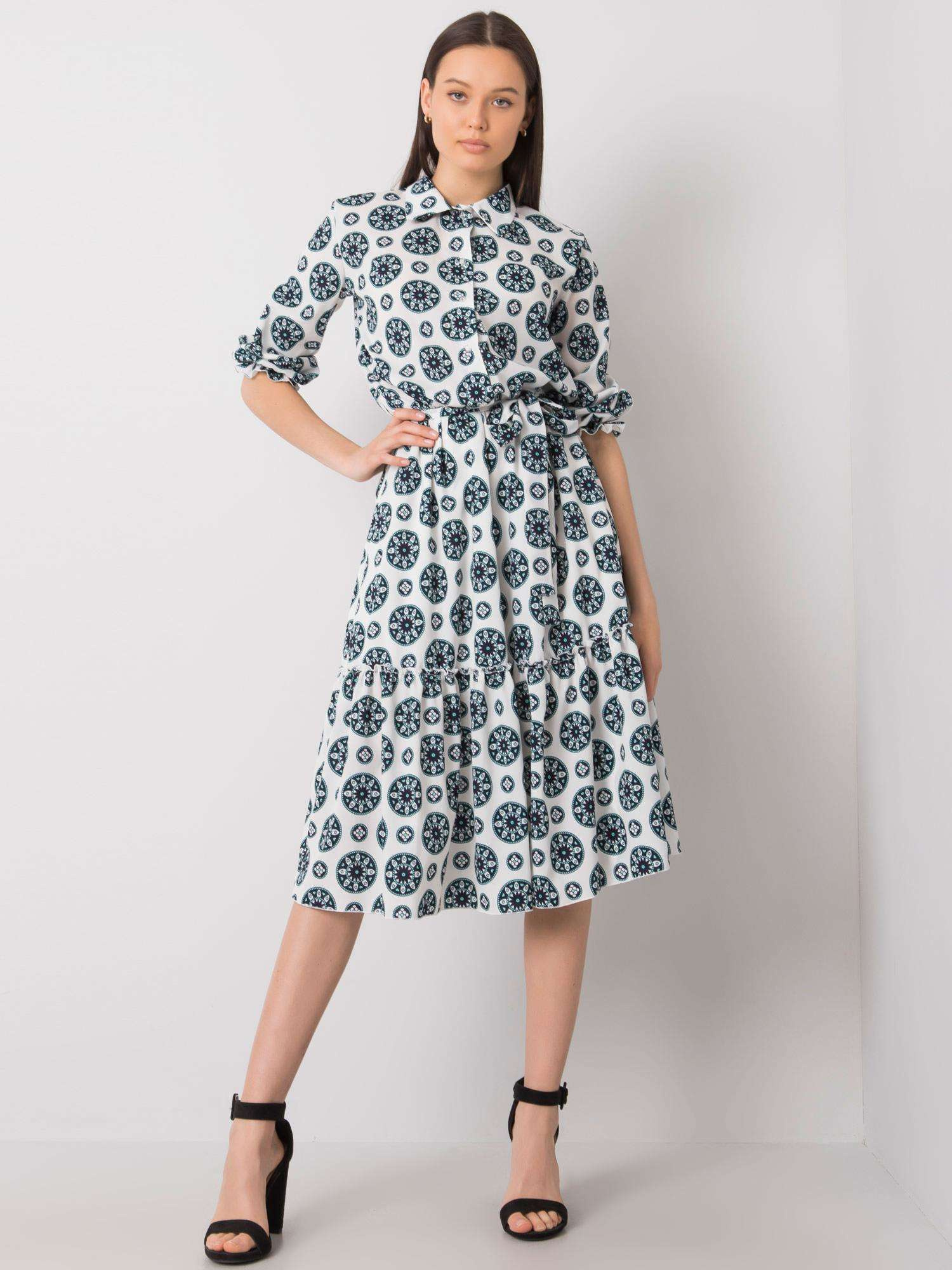 Dress-LK-SK-508525.17-white-green