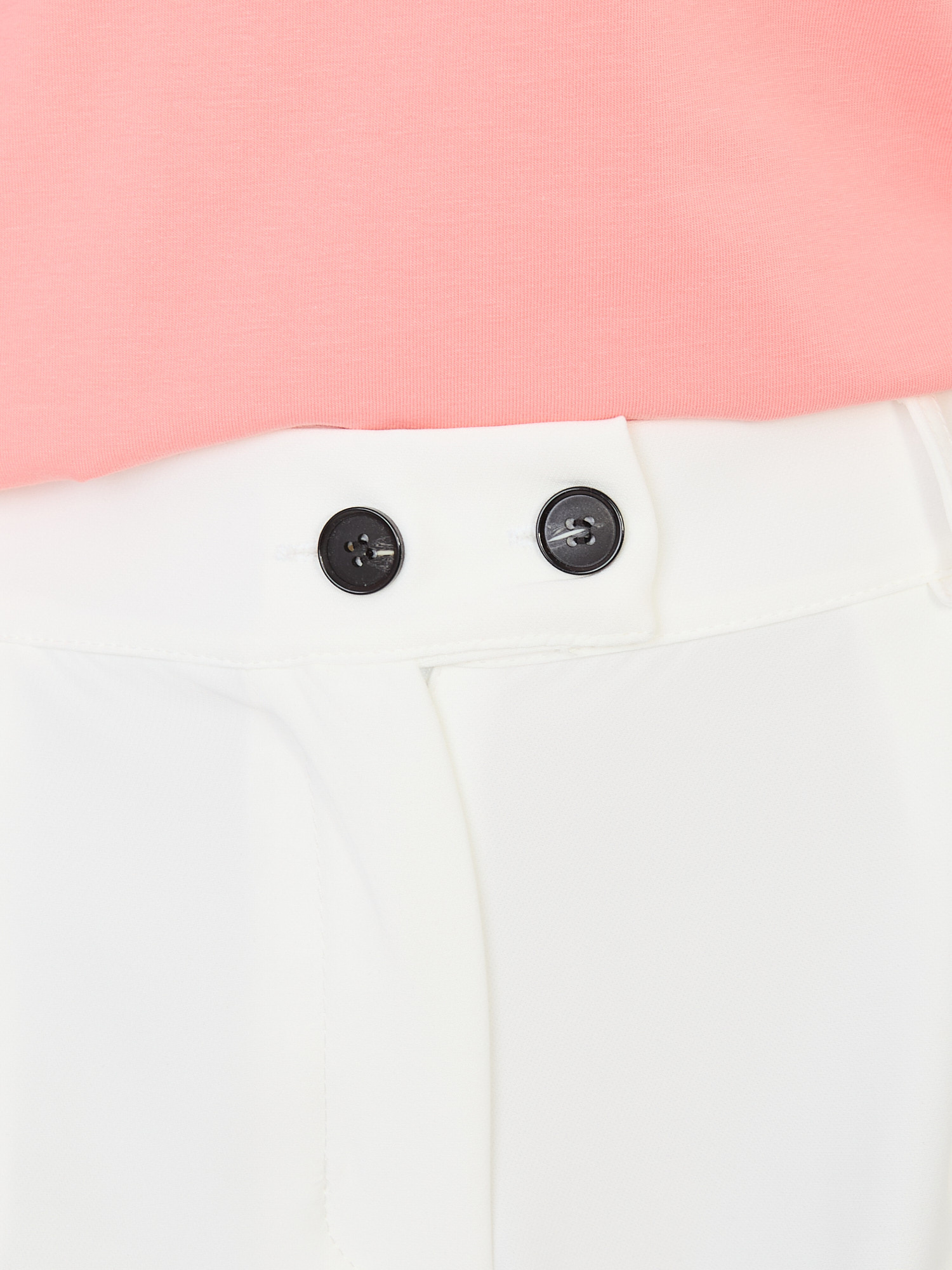 Elegantní široké kalhoty ecru