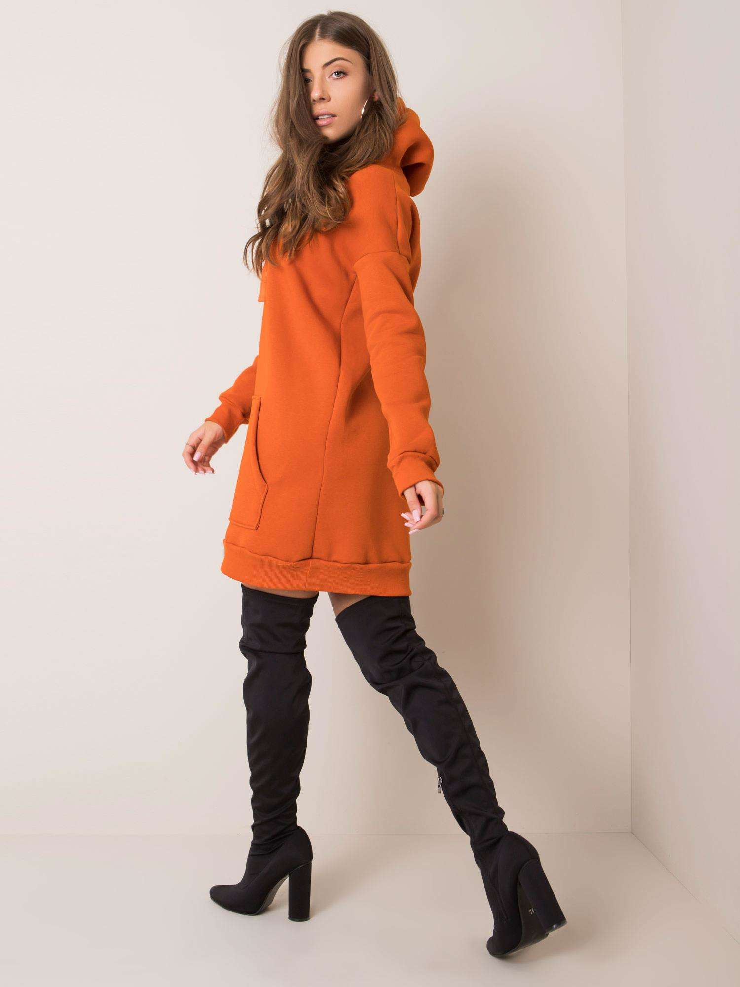 Dress-RV-SK-5833.97P-Dark Orange