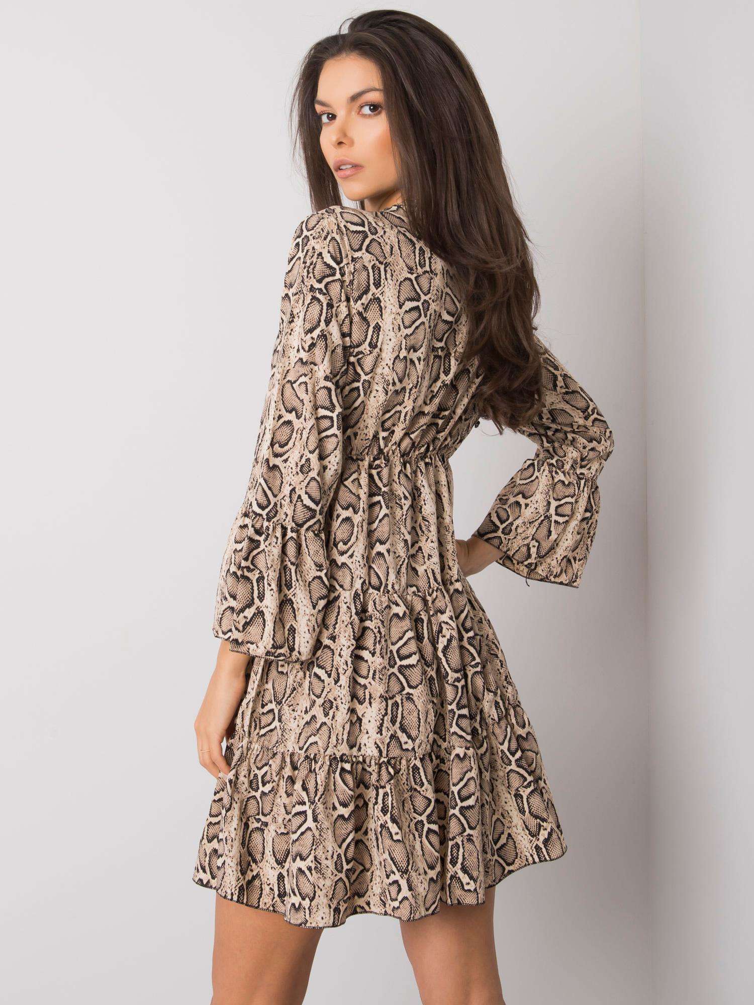 Dress-DHJ-SK-8777B-1.11P-black-beige