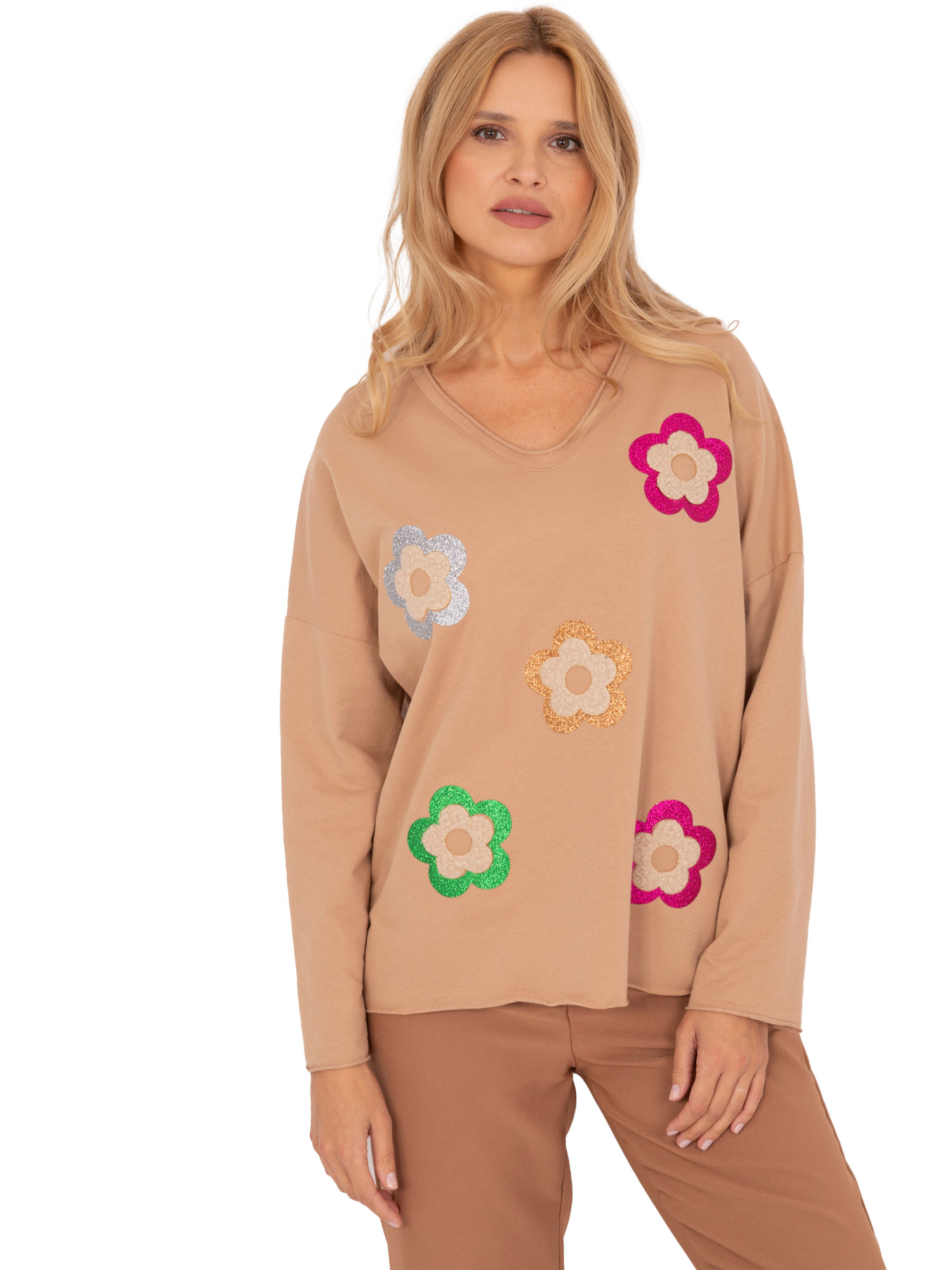 Blouse-DHJ-BZ-6679.22-beige