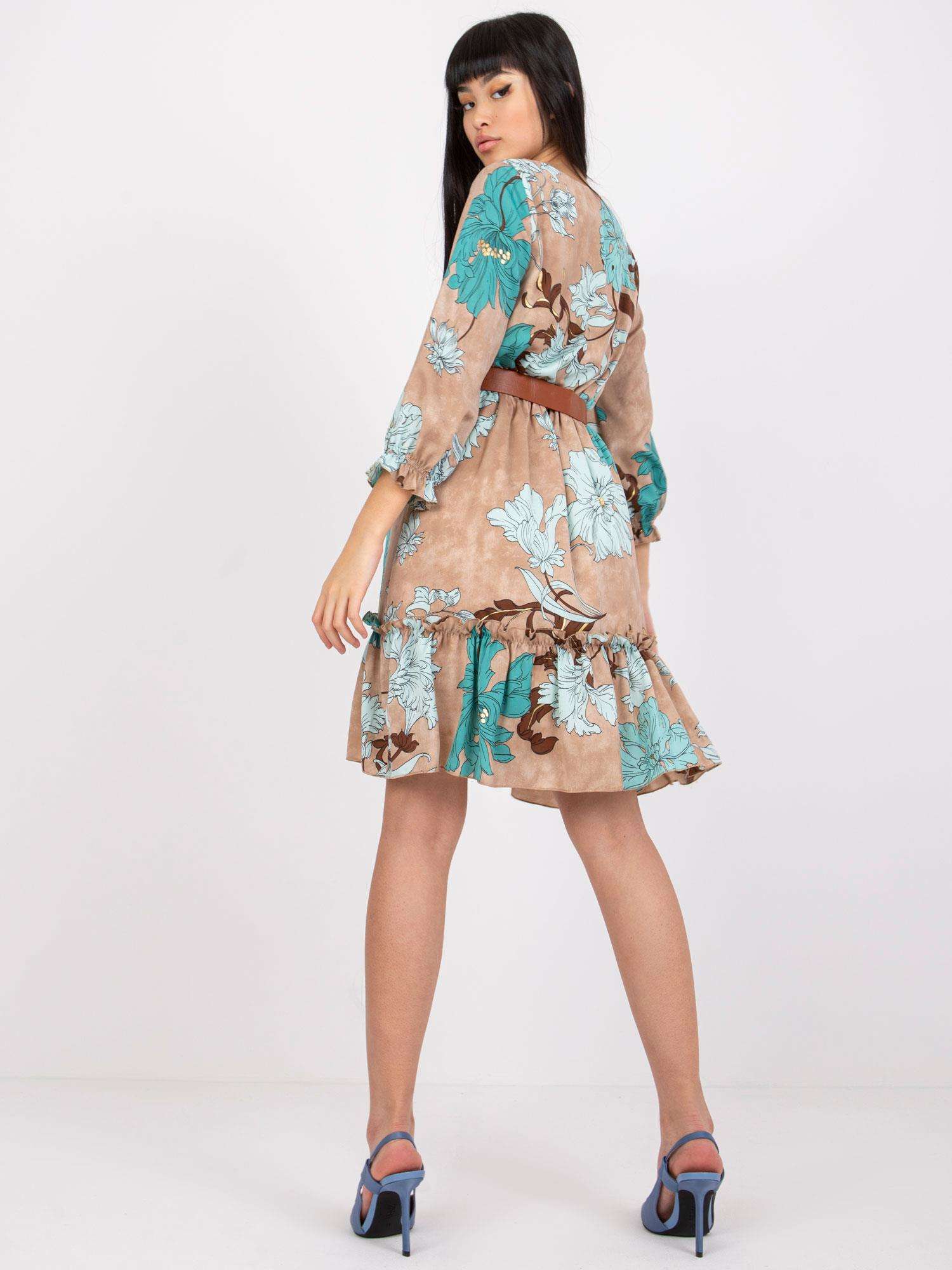 Dress-LC-SK-22K-3039.51P-dark beige