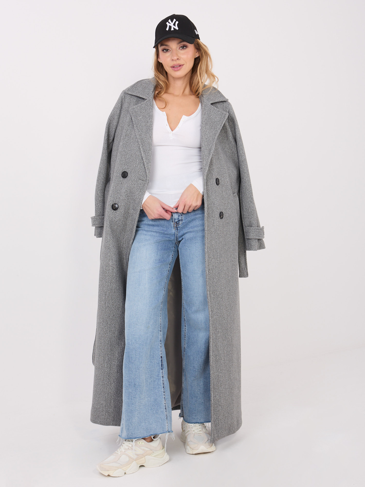 Halenka s dlouhým rukávem ecru