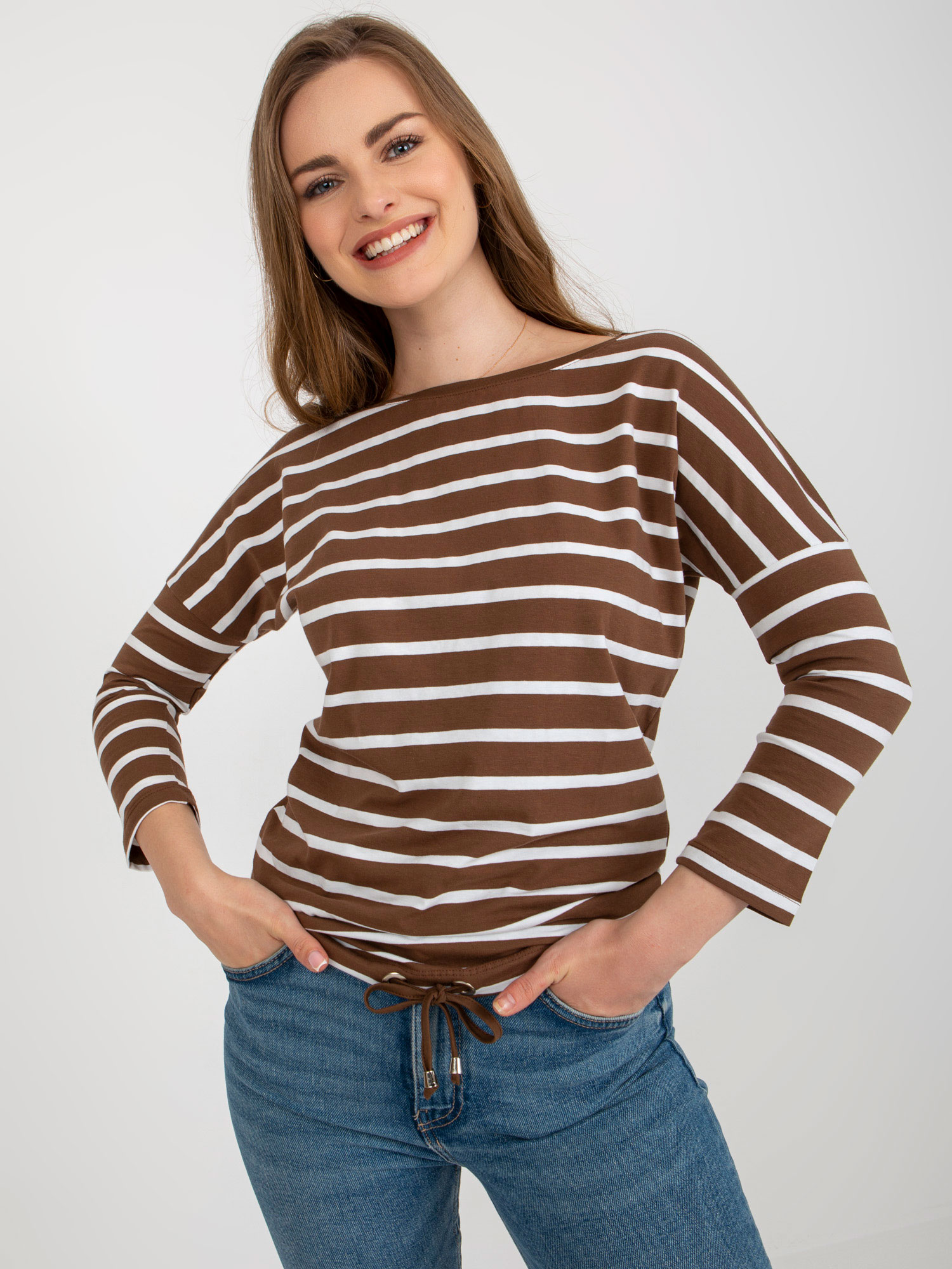 Blouse-RV-BZ-8566.94-white-brown