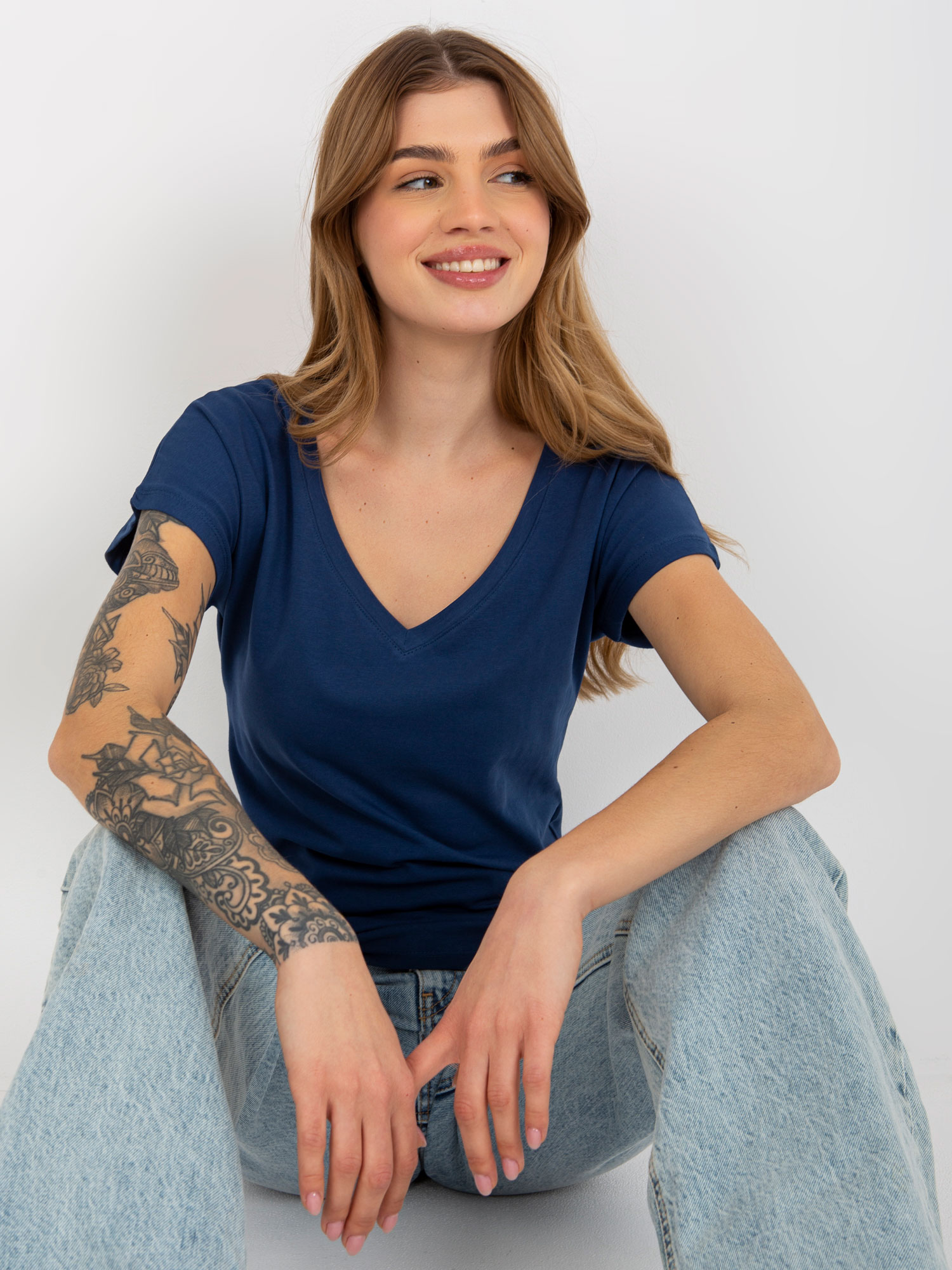 T-shirt-VI-TS-035.01P-navy blue