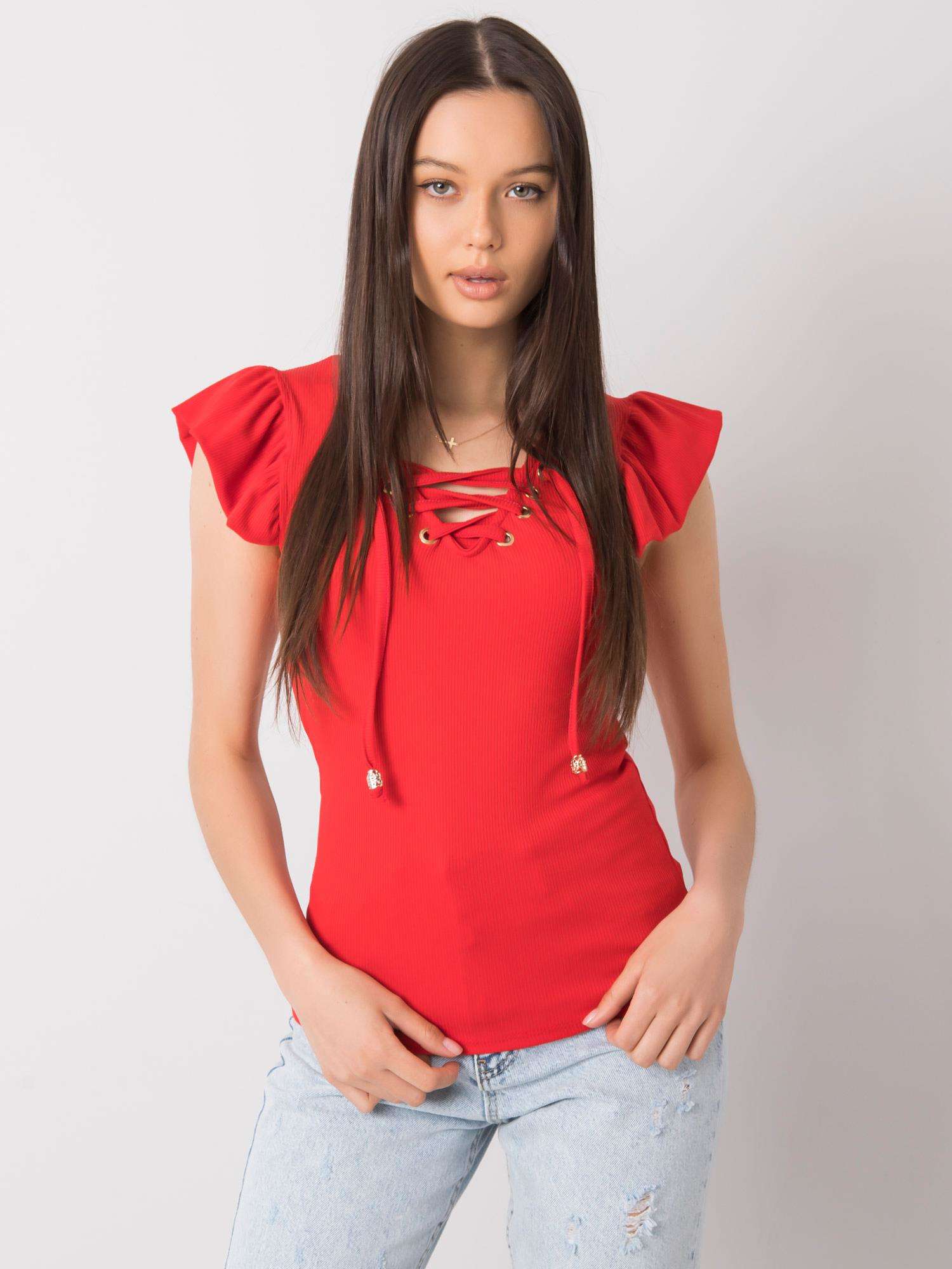 Blouse-DHJ-BZ-13301.34P-red