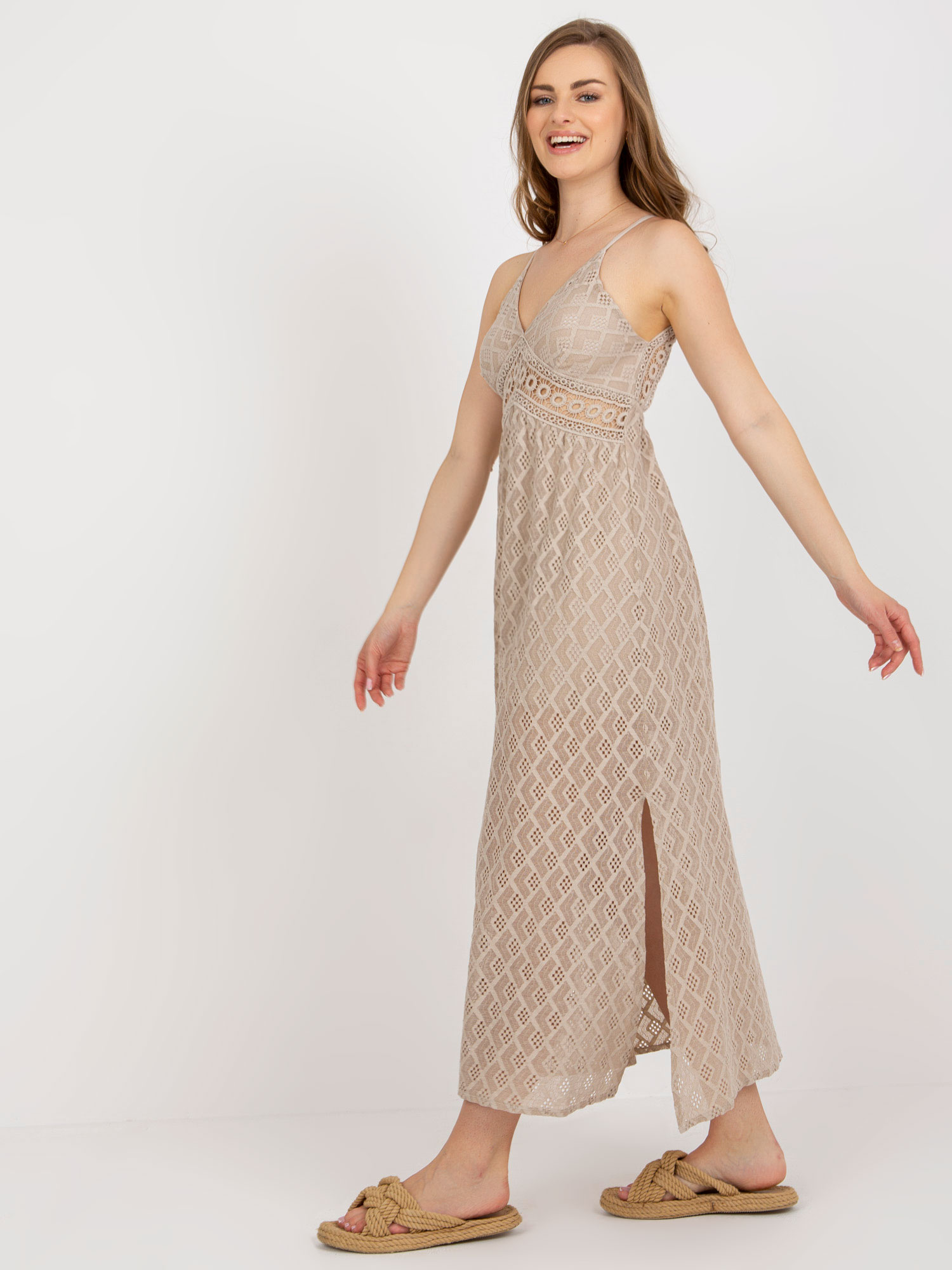 Dress-TW-SK-BI-8676.22-beige