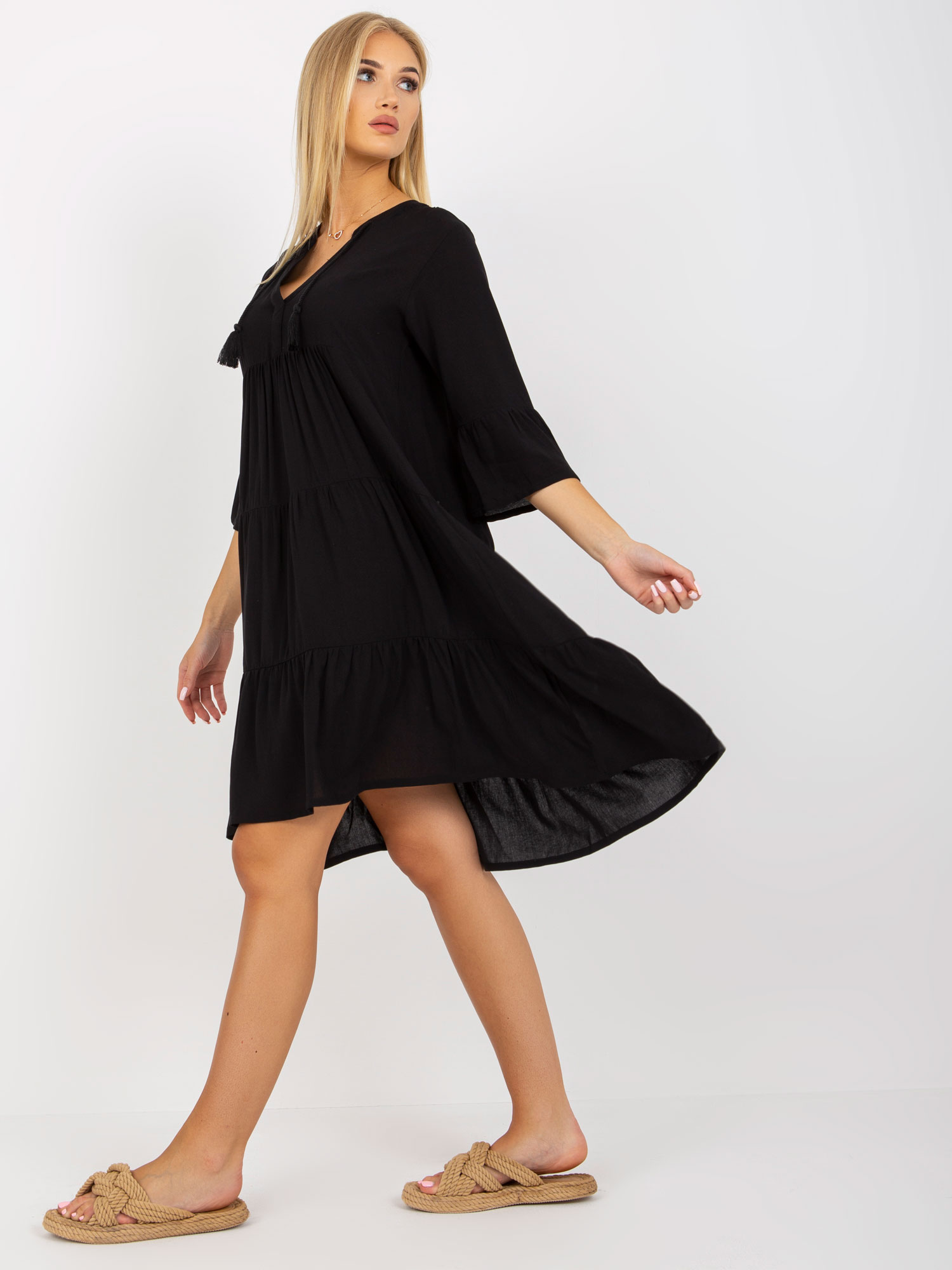 Dress-D73761M30214A6EN-black