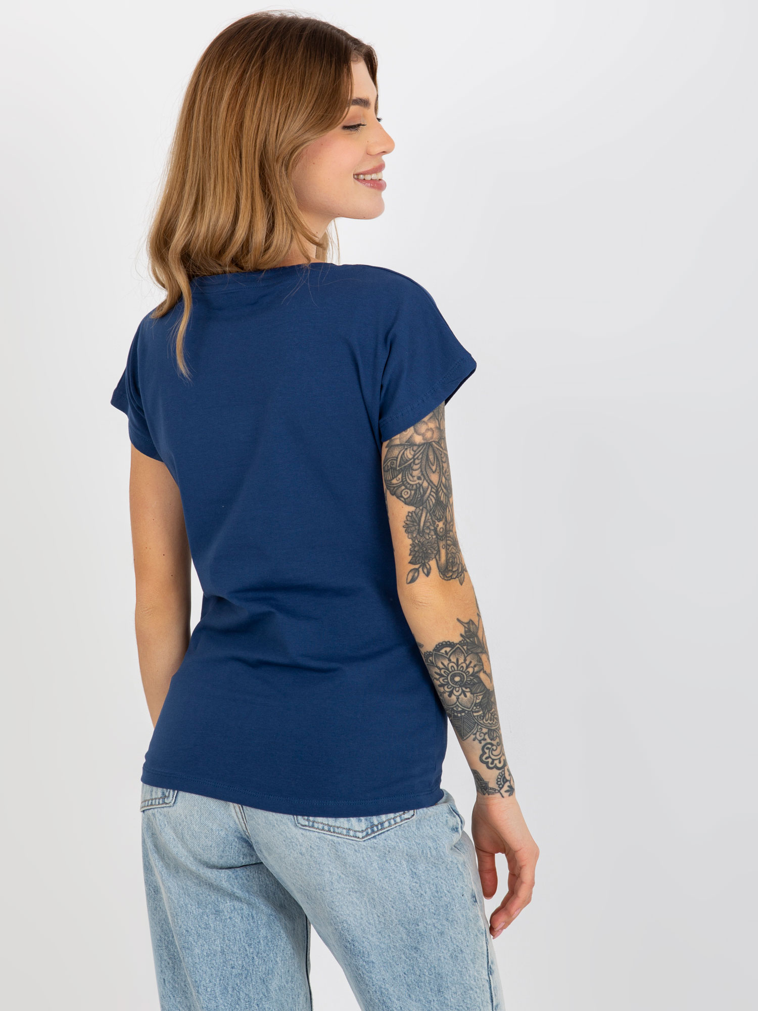 T-shirt-VI-TS-035.01P-navy blue