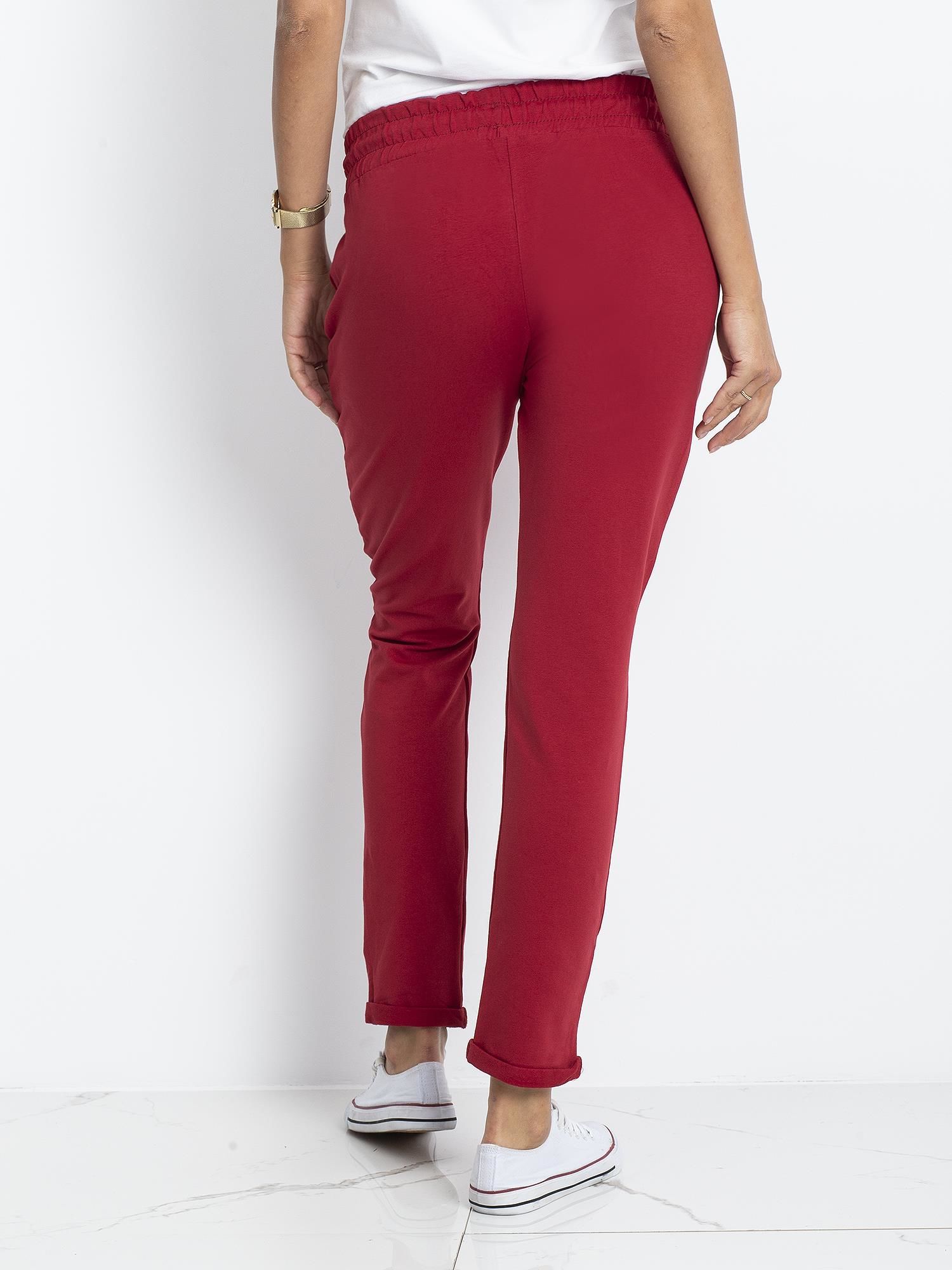 Sweatpants-RV-DR-3698.09X-burgundy