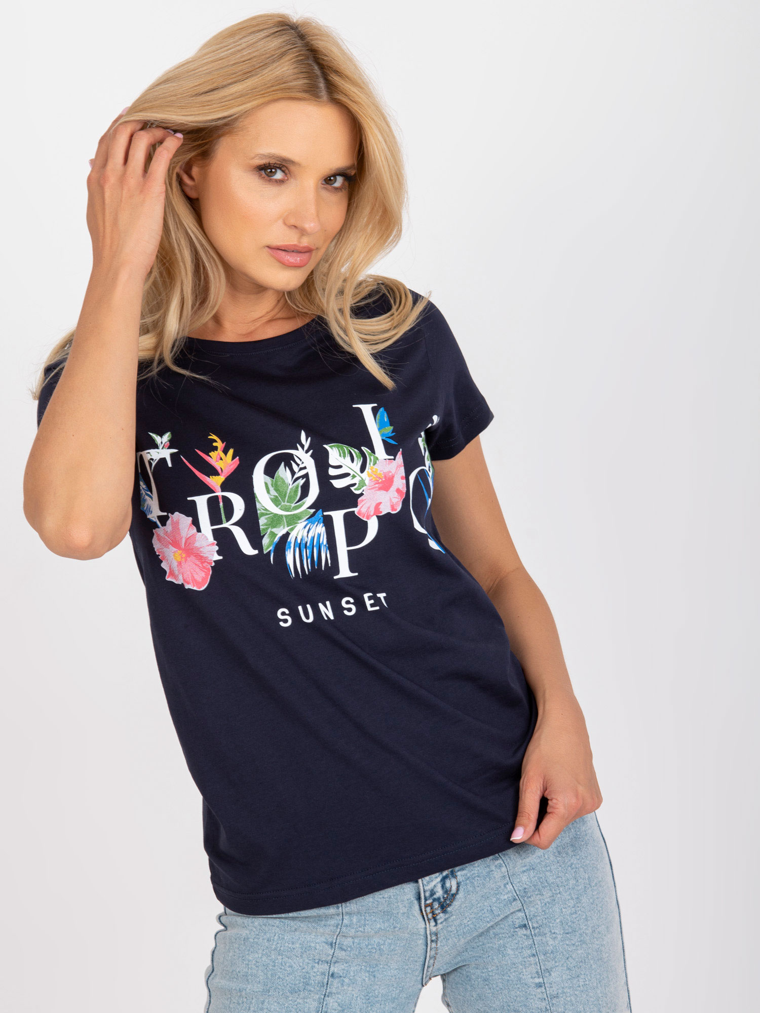 T-shirt-BR-TS-8137-navy blue
