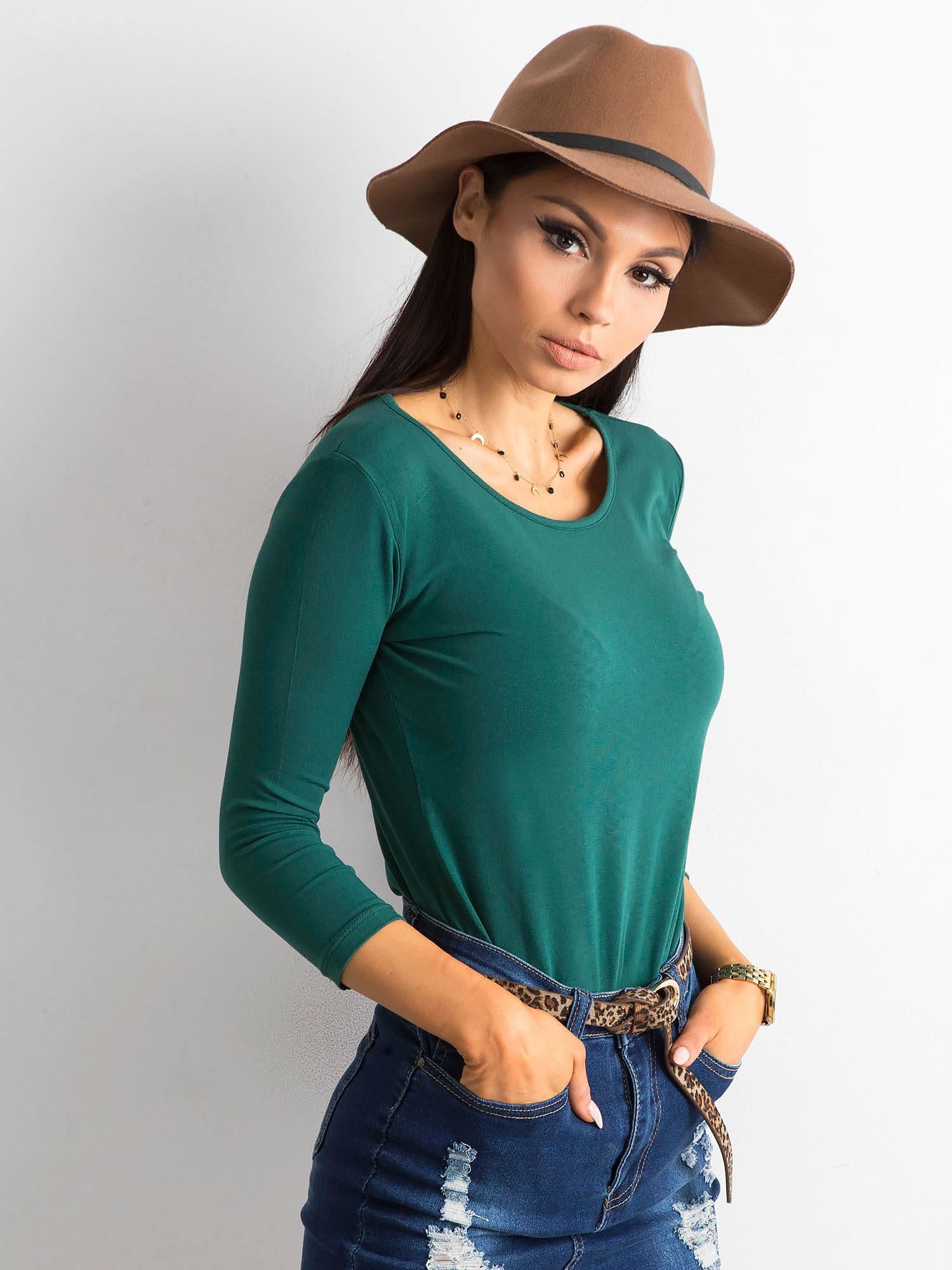 Blouse-RV-BZ-4690.68-dark green