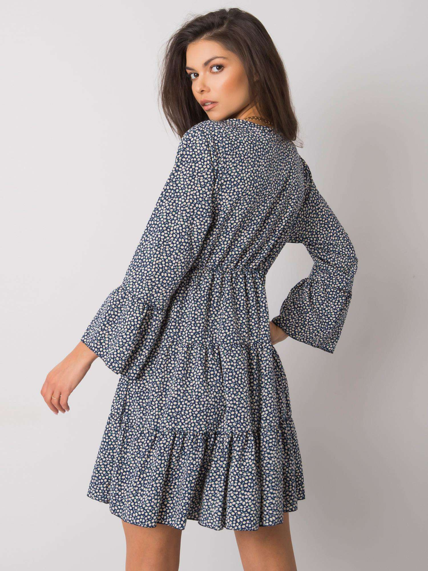 Dress-DHJ-SK-8777A.66P-navy blue