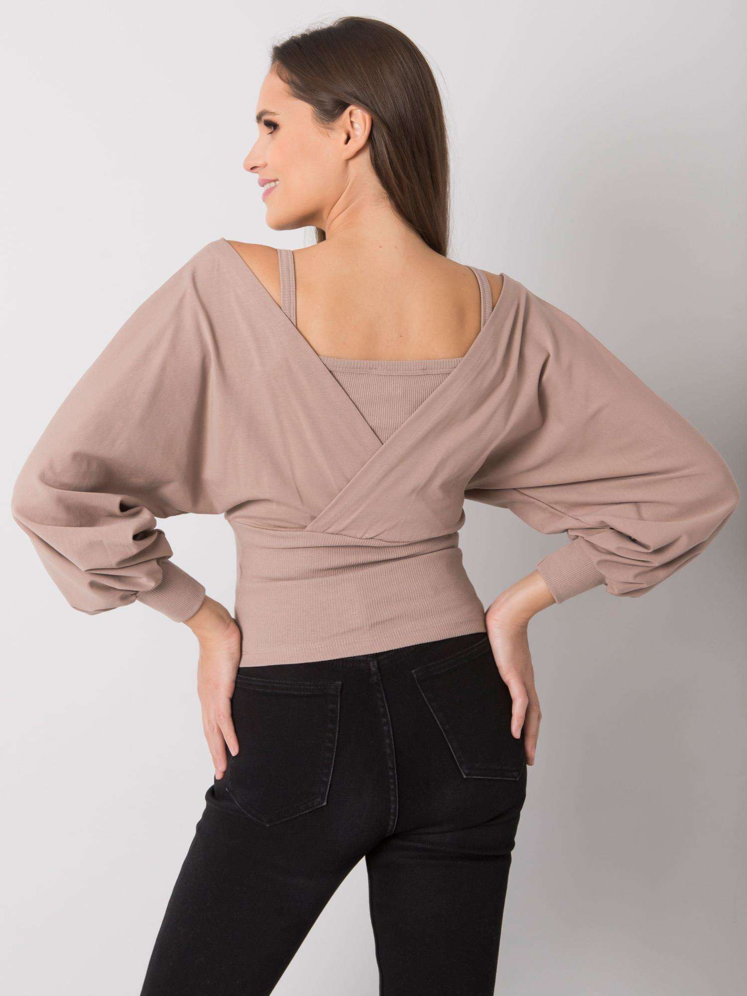 Blouse-RV-BZ-7311.02X-dark beige