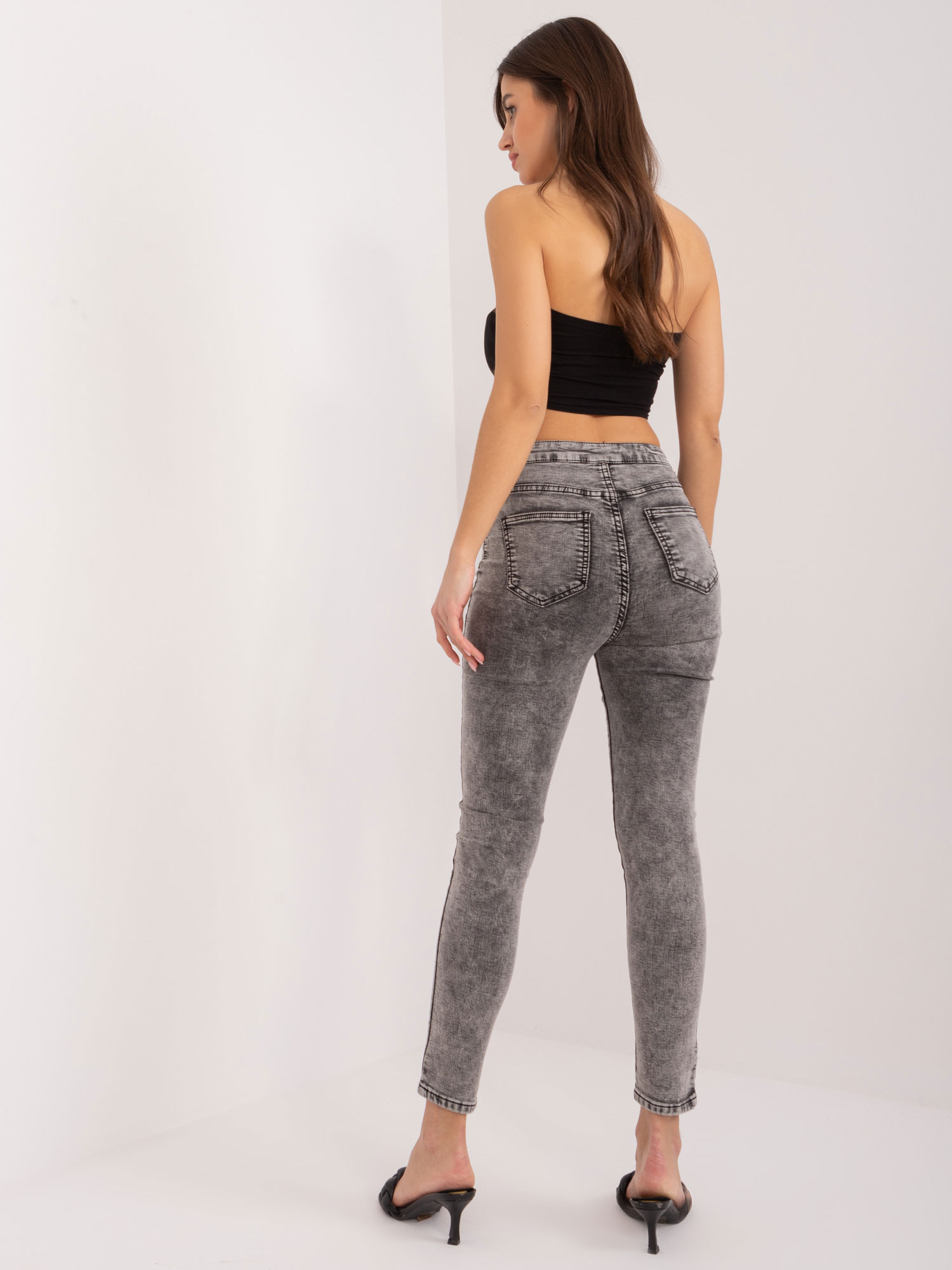 Trousers jeans-NM-SP-M516.38P-dark grey