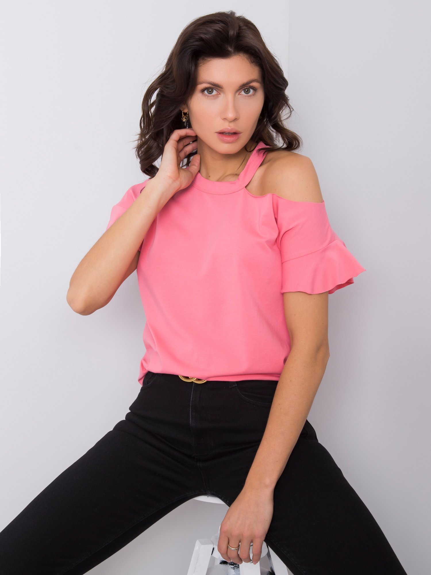 Blouse-FA-BZ-6946.93P-pink