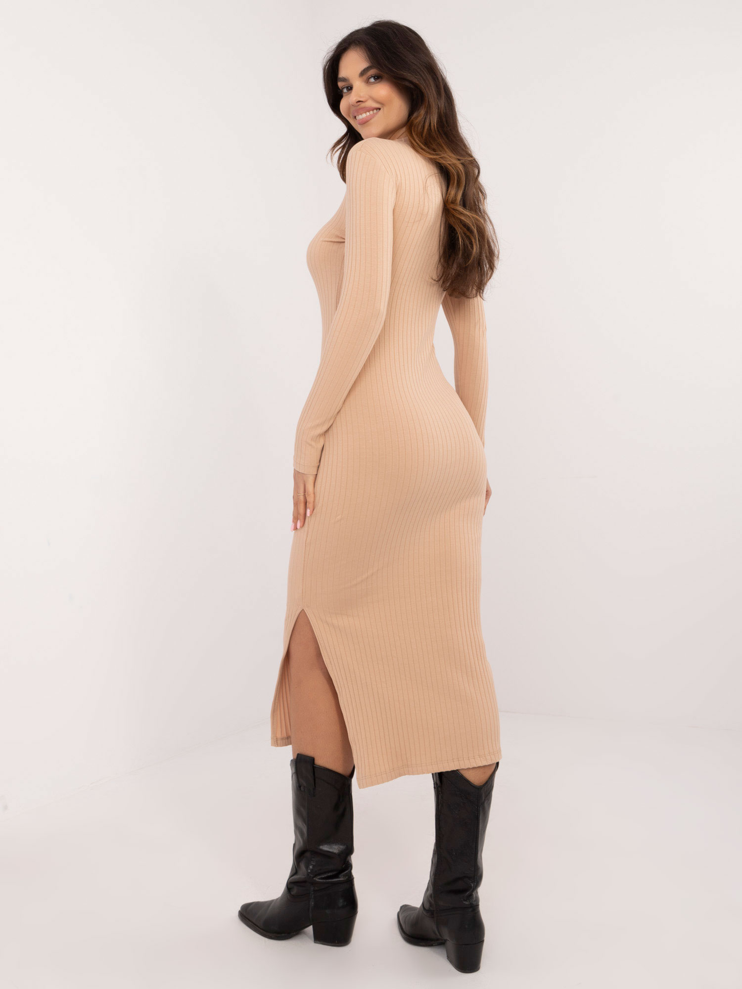 Dress-RV-SK-10011.43-camel