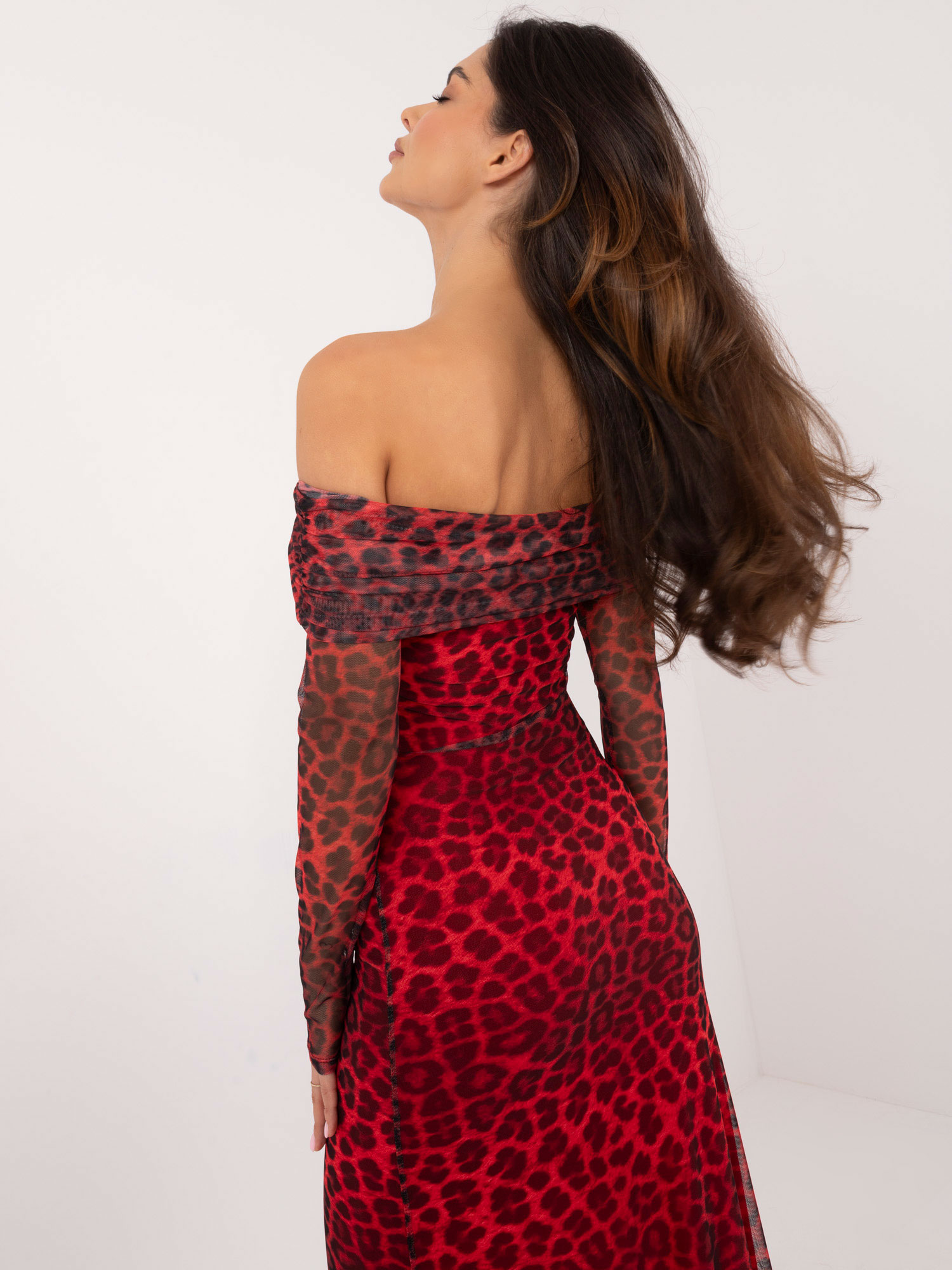 Dress-DHJ-SK-18702.40-red