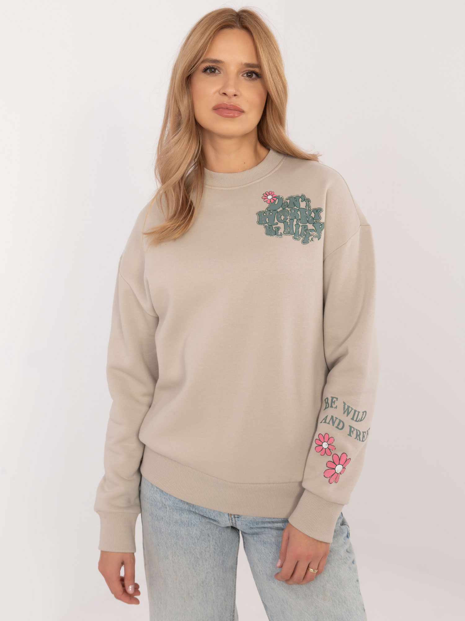 Sweatshirt-D10600T02568G-beige