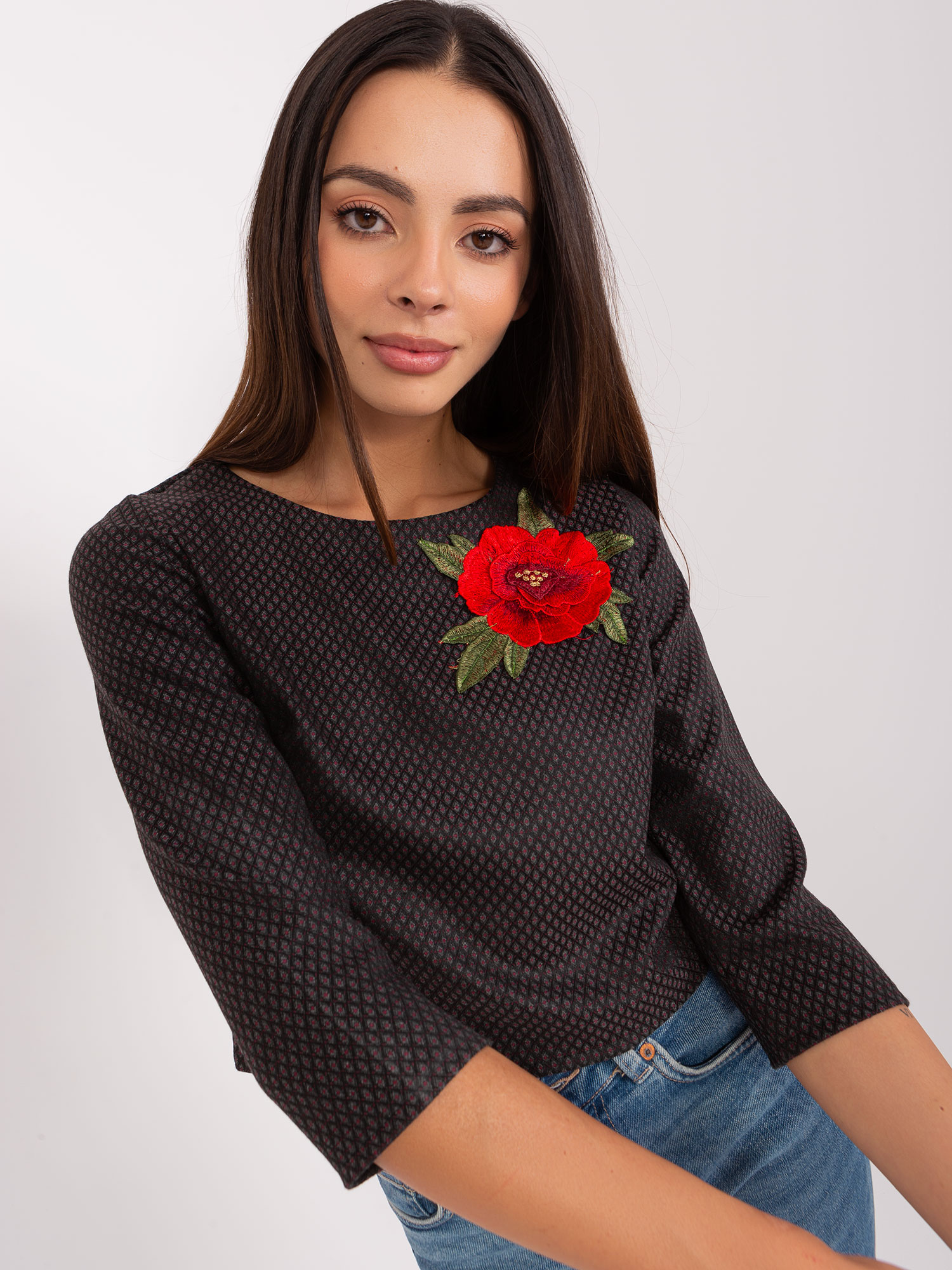 Blouse-LK-BZ-506494.50P-black