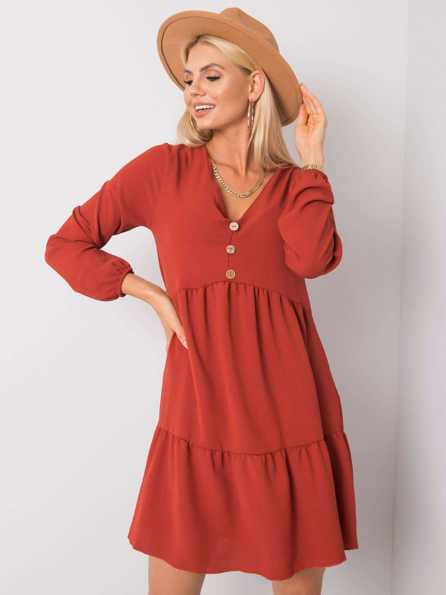 Dress-D50010F30264A-dark orange