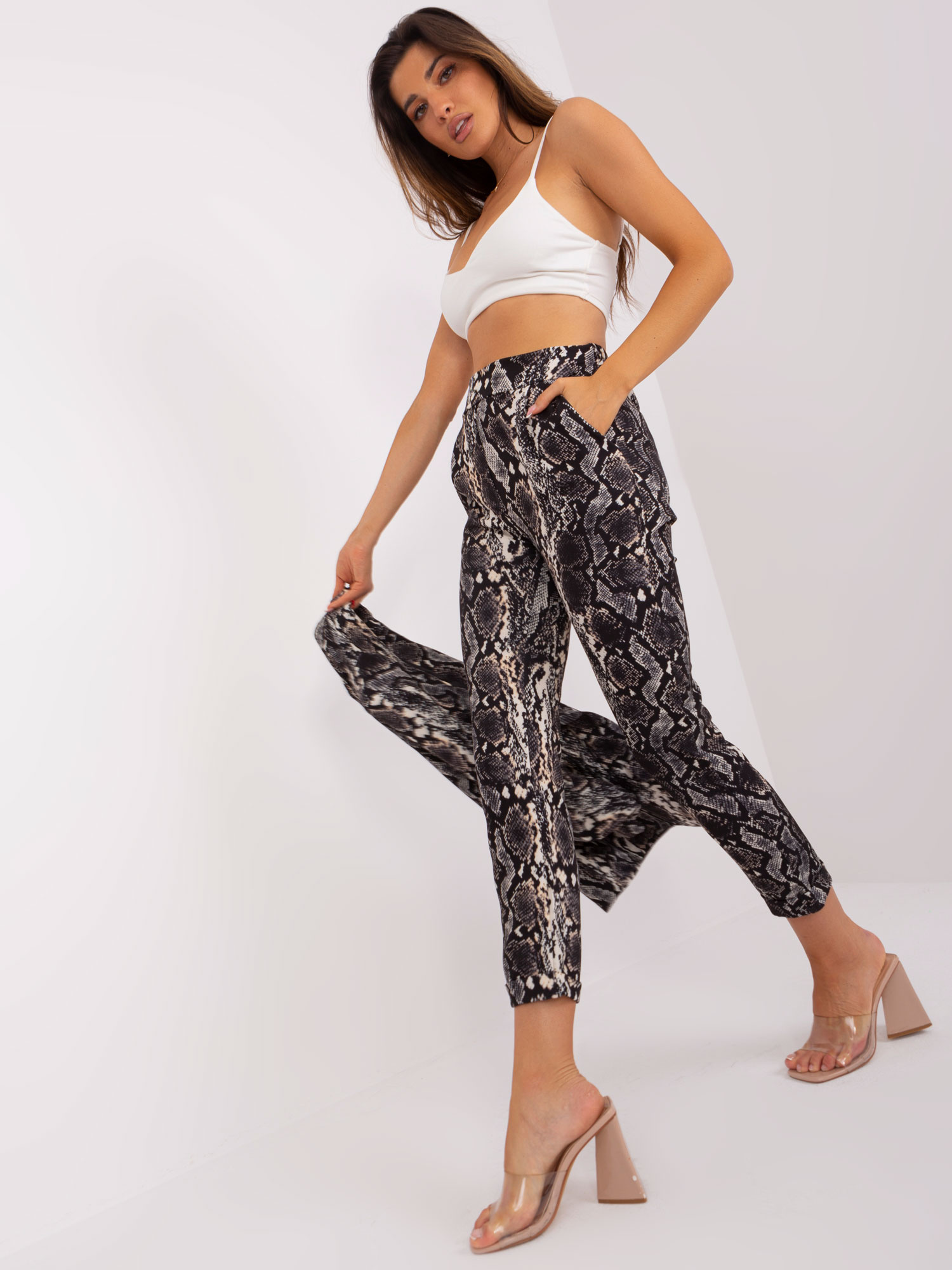 Trousers-DHJ-SP-13926-7.52P-black-beige