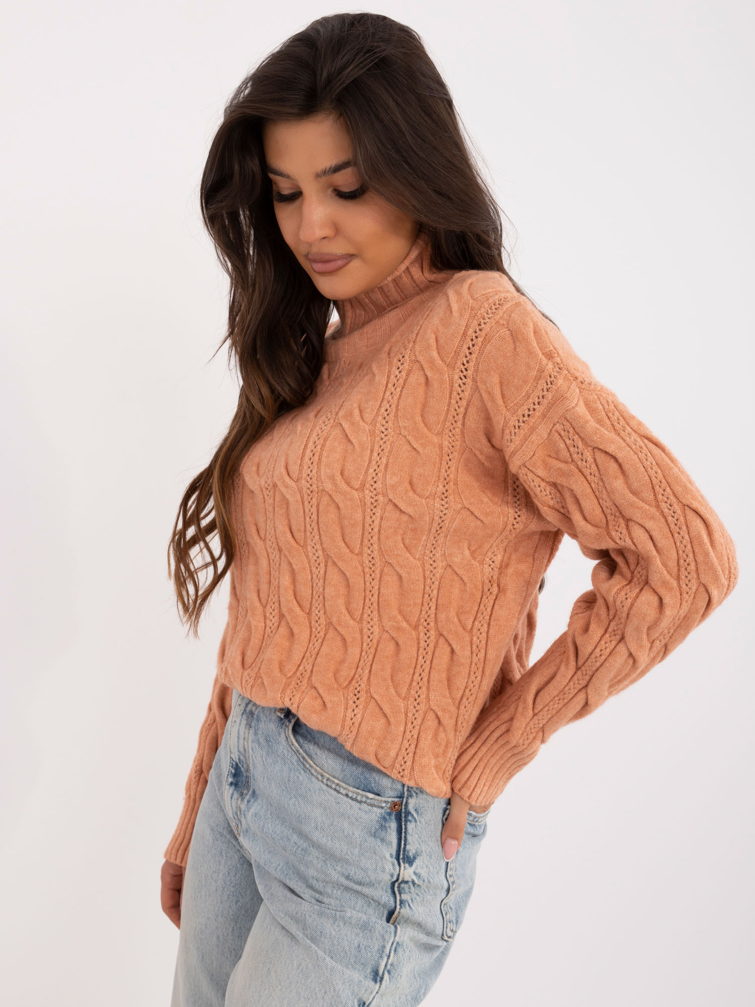 Sweater-AT-SW-23445.00-Light Orange