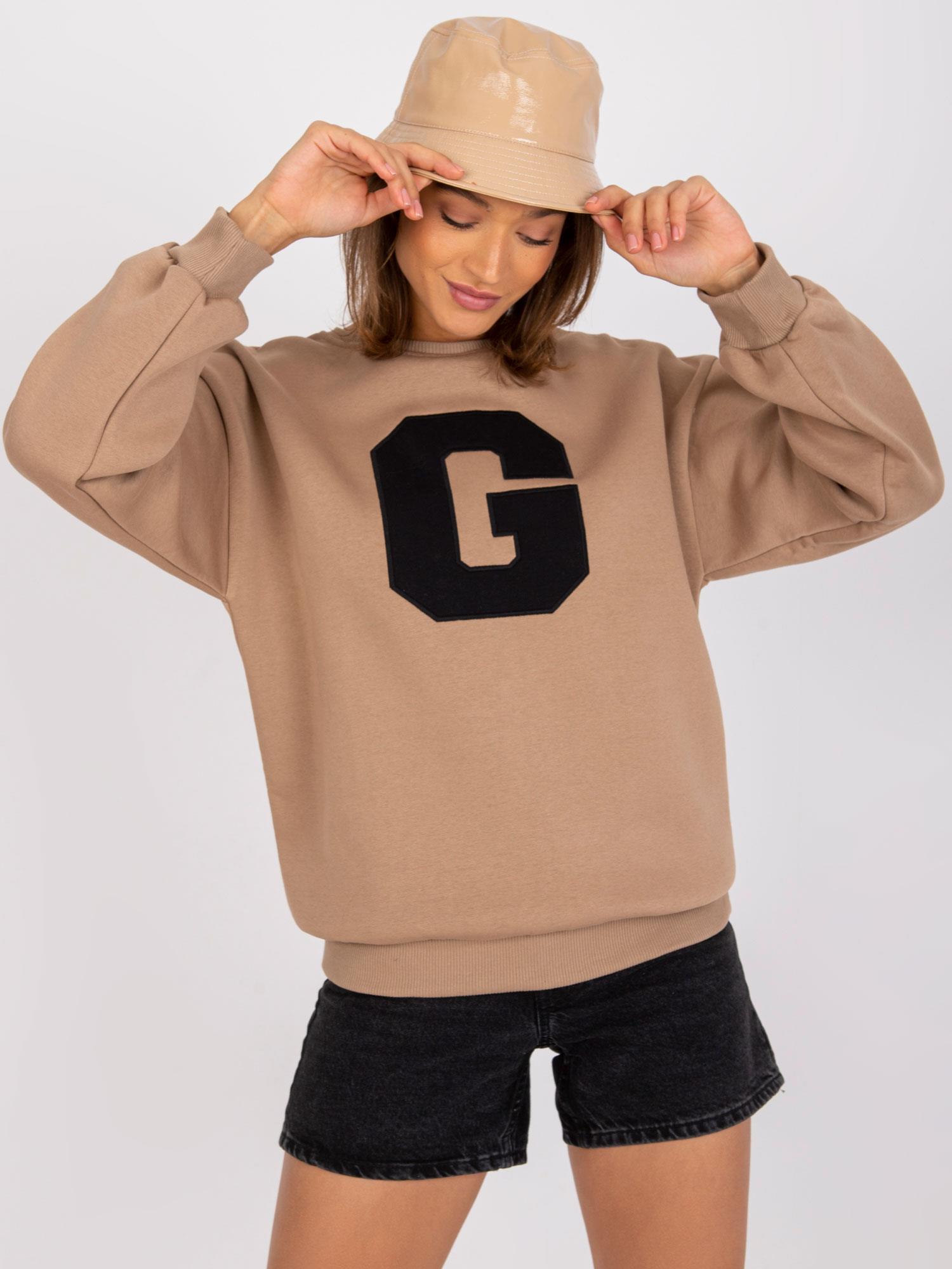 Sweatshirt-EM-BL-617/G.11-dark beige