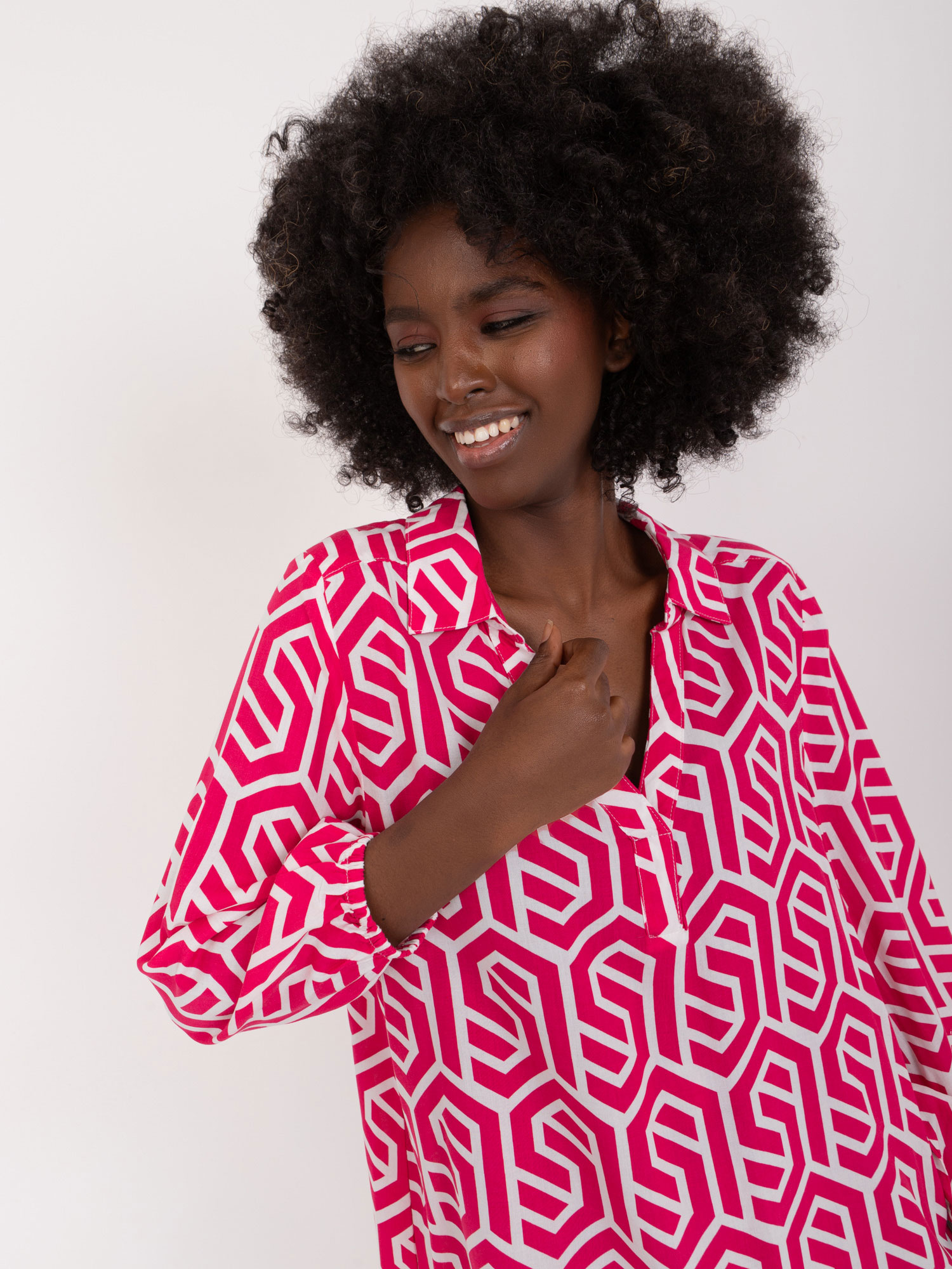 Blouse-D73771Z11162A-fuchsia