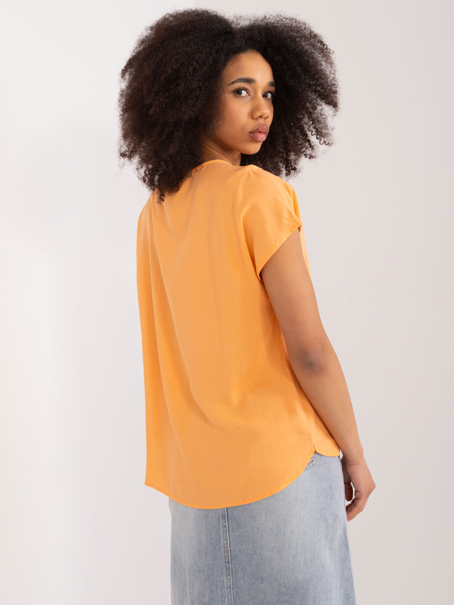 Blouse-D73761Z10978R-light orange