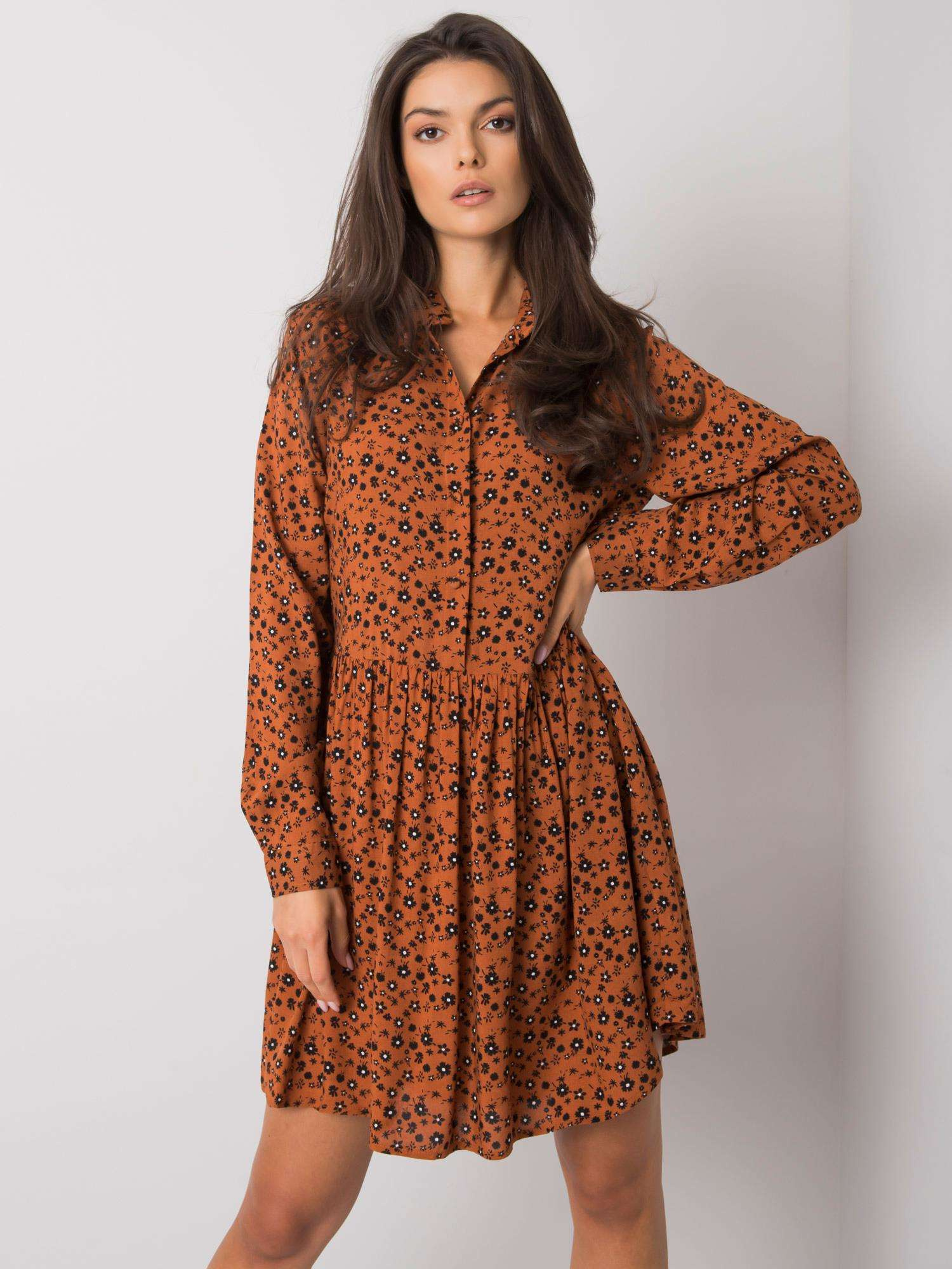 Dress-D73771M30227-light brown